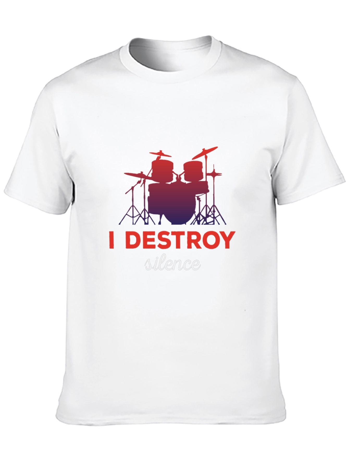 I DESTROY Silence Graphic Tee