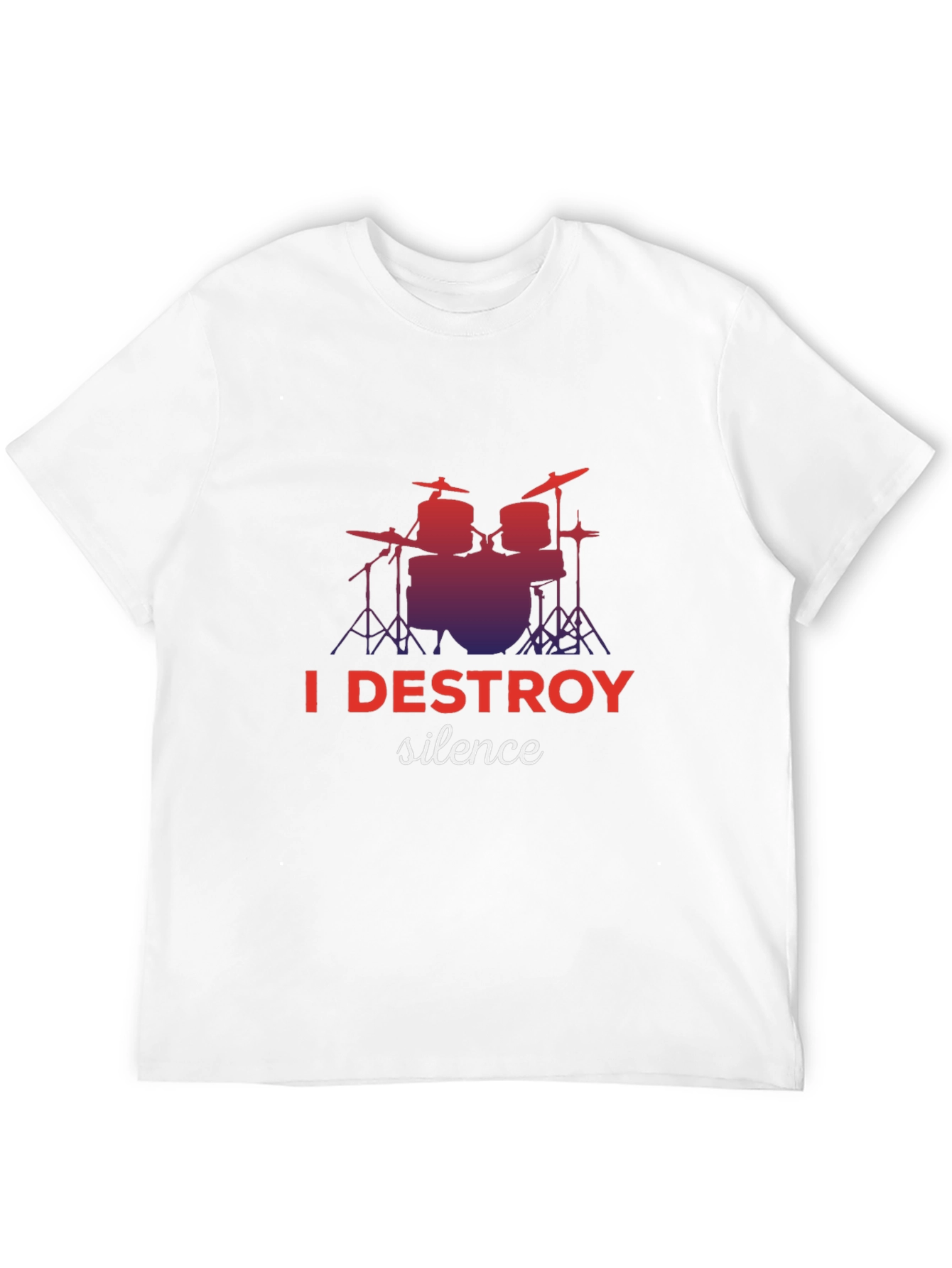 I DESTROY Silence Graphic Tee