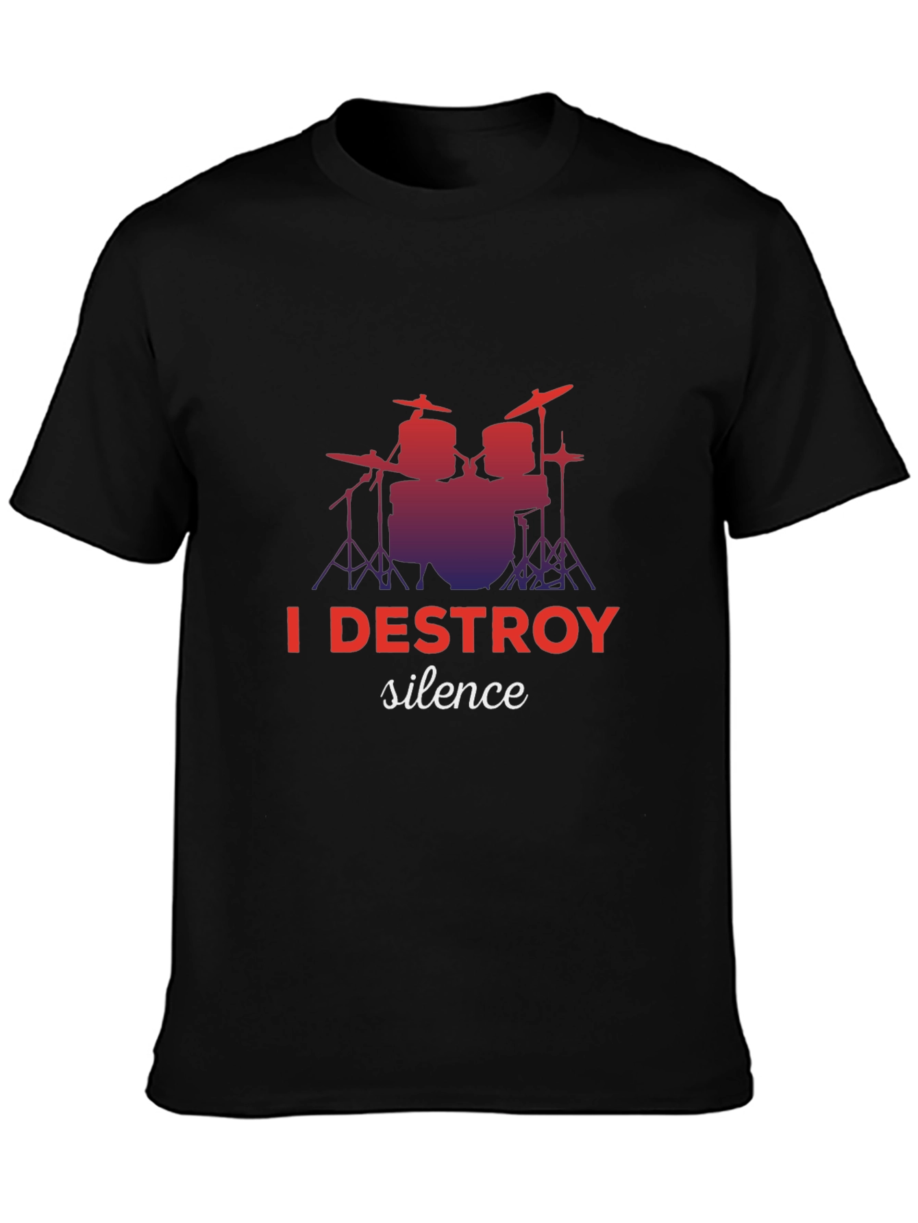 I DESTROY Silence Graphic Tee