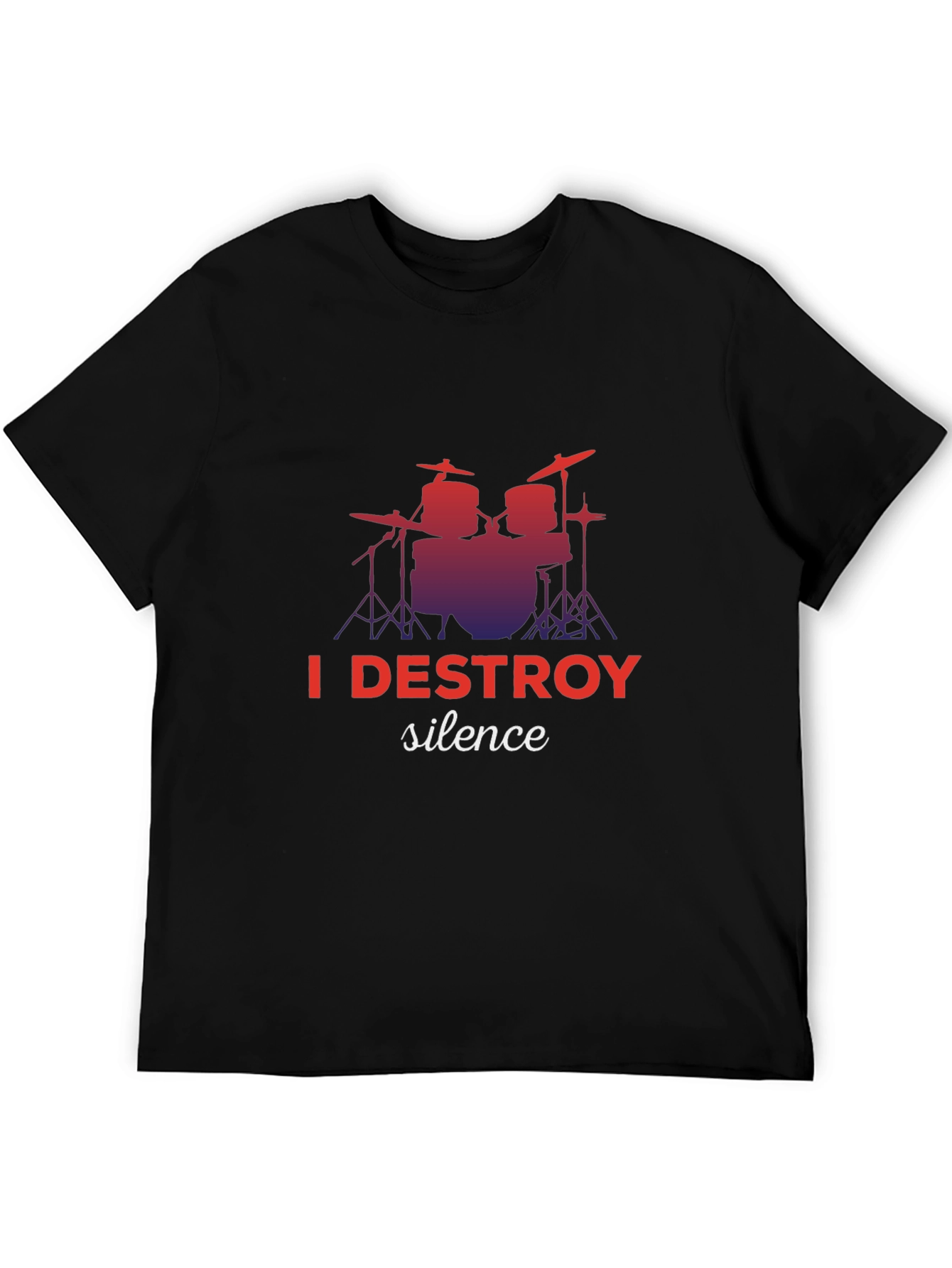 I DESTROY Silence Graphic Tee