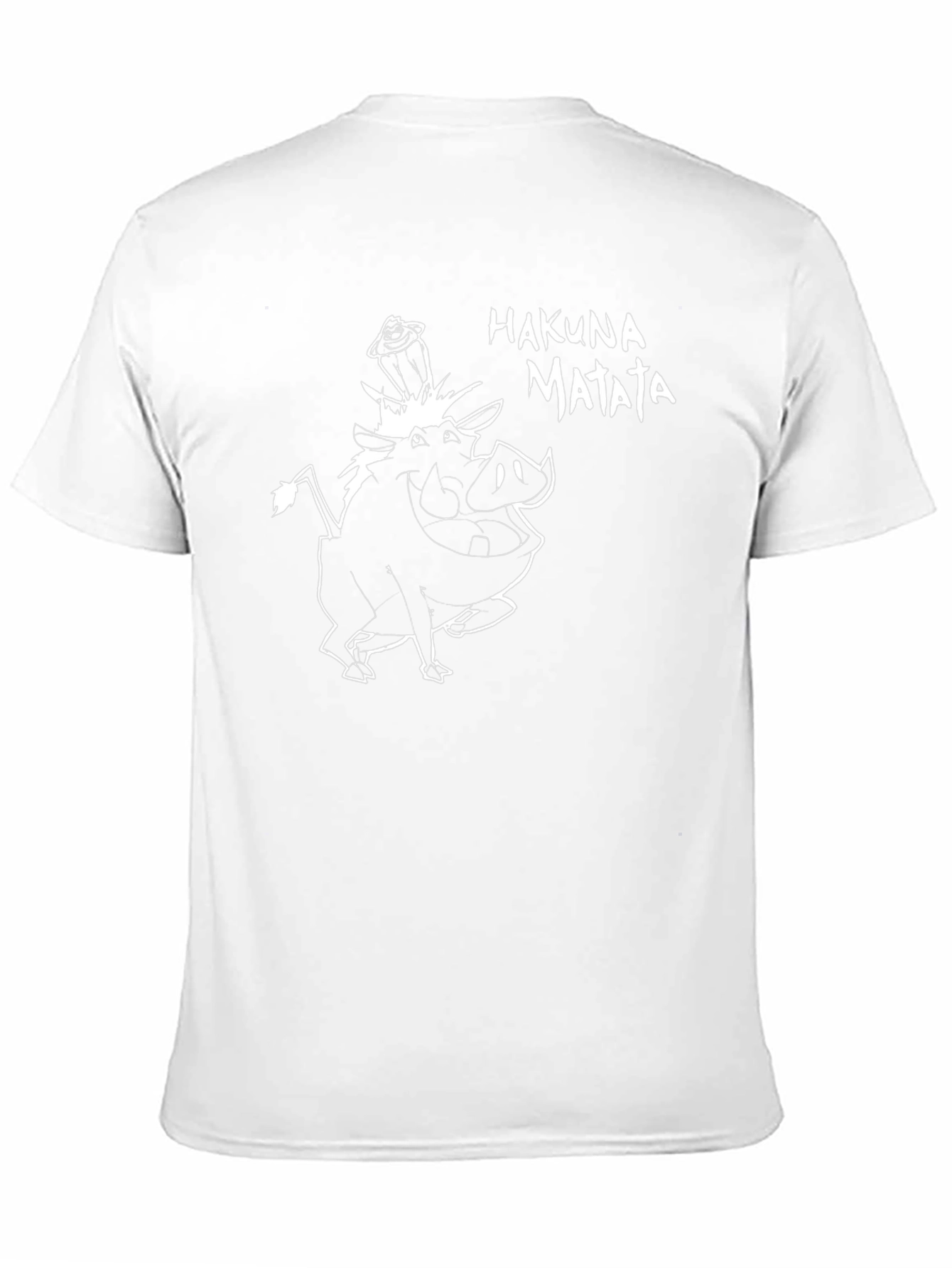 Hakuna Matata Graphic Tee - Black