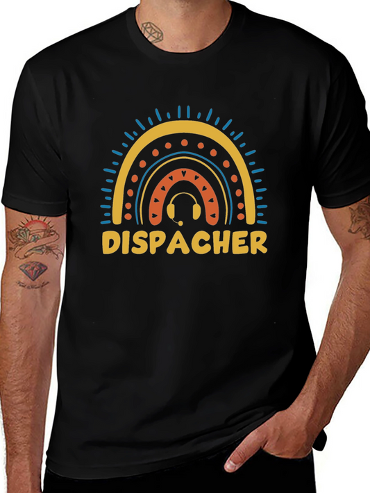 Dispatcher Rainbow Graphic T-Shirt