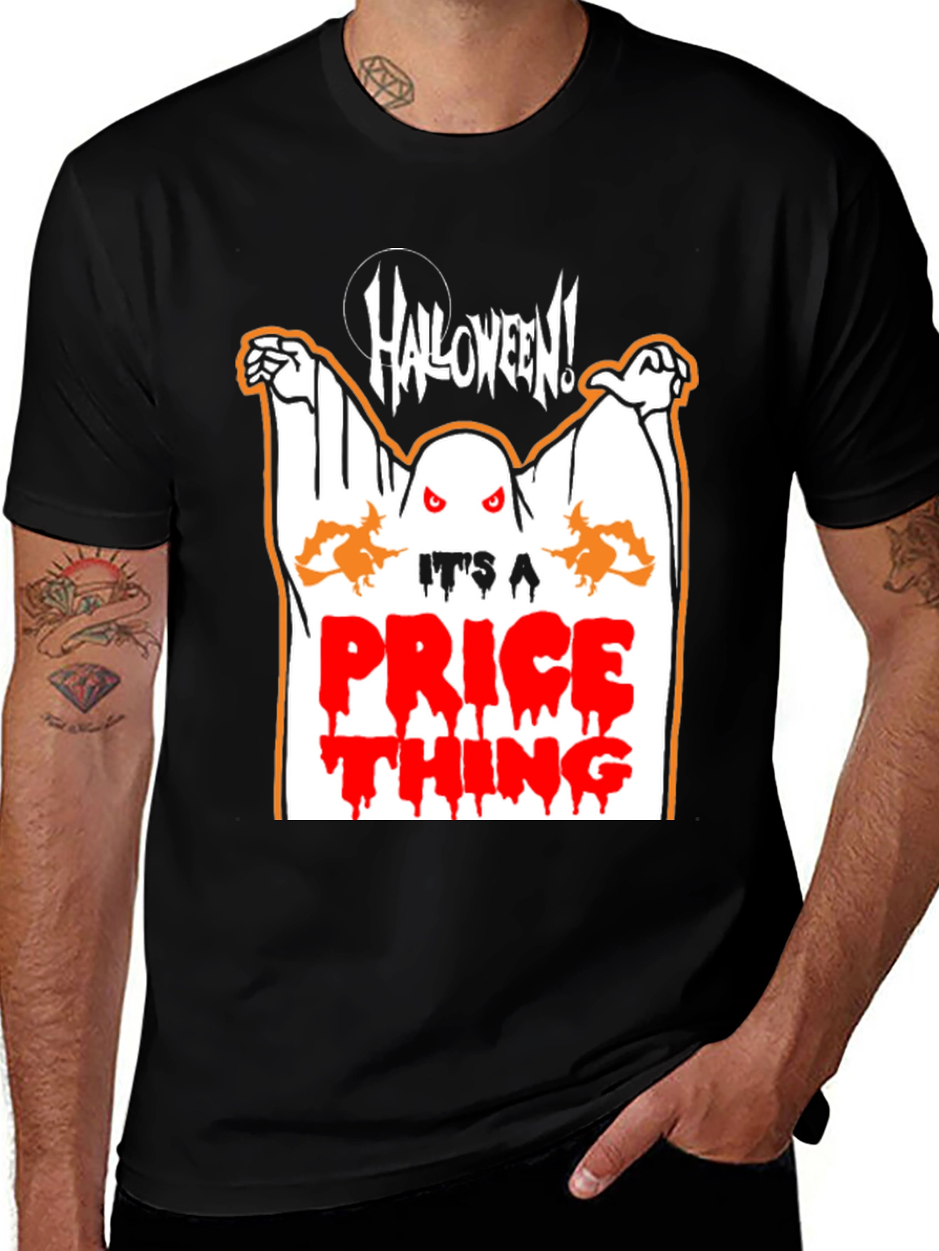 Halloween Ghost Tee - Its A Price Thing