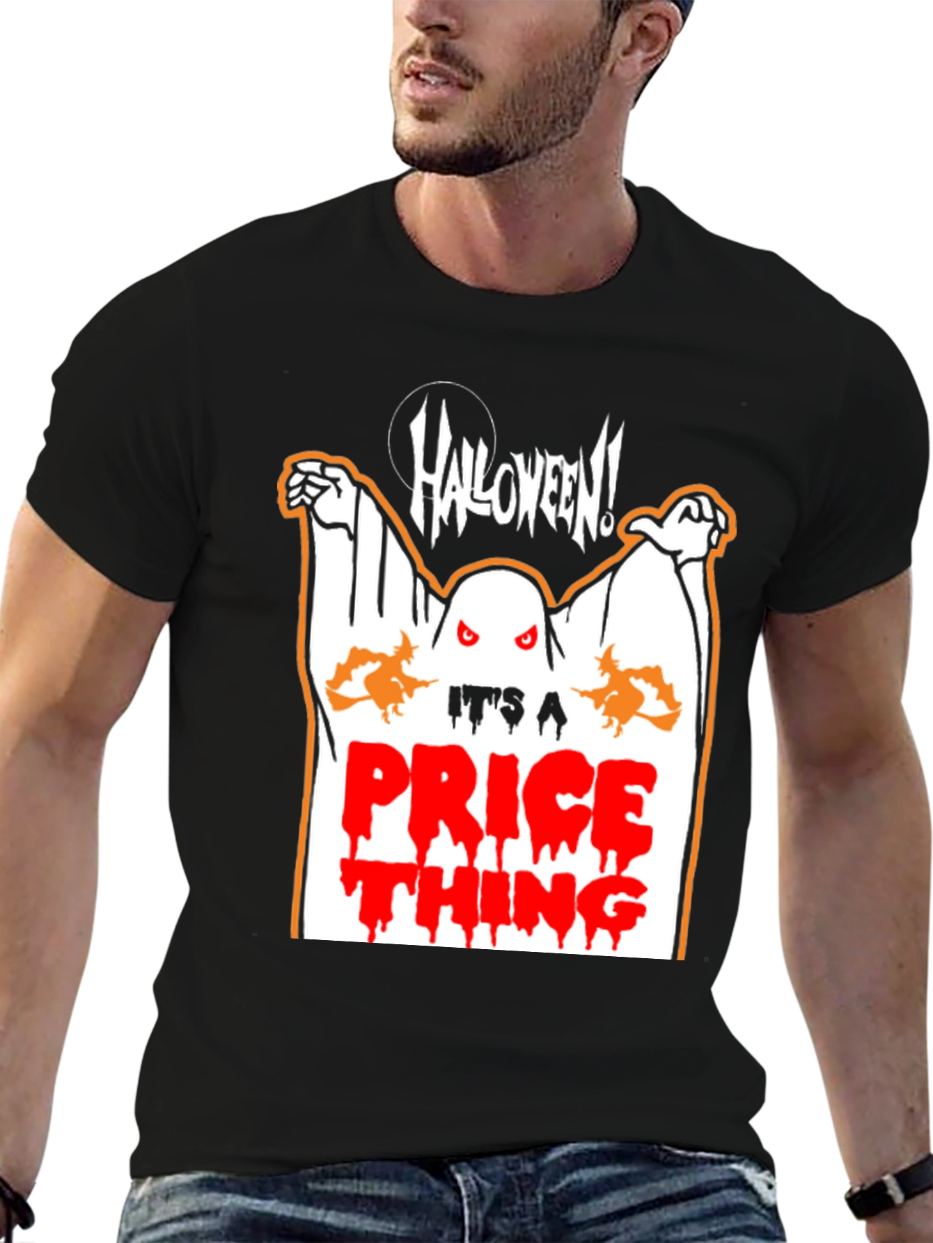 Halloween Ghost Tee - Its A Price Thing
