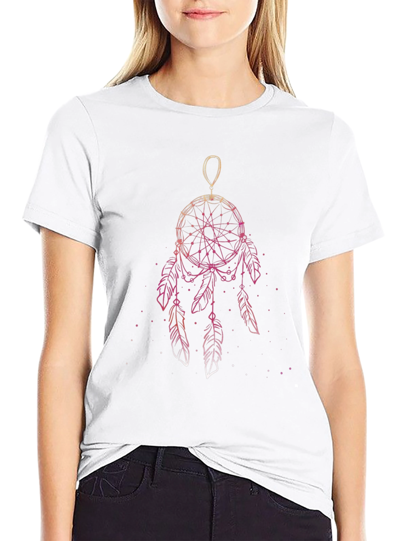 Dreamcatcher Graphic Tee - Stylish Comfort