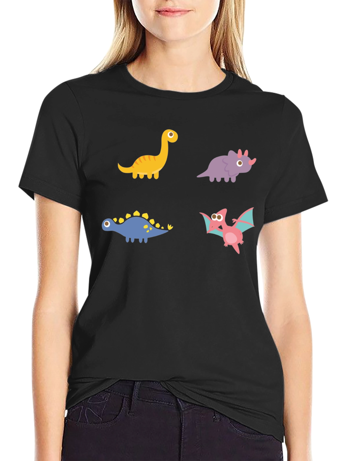 Dinosaur Cartoon T-Shirt