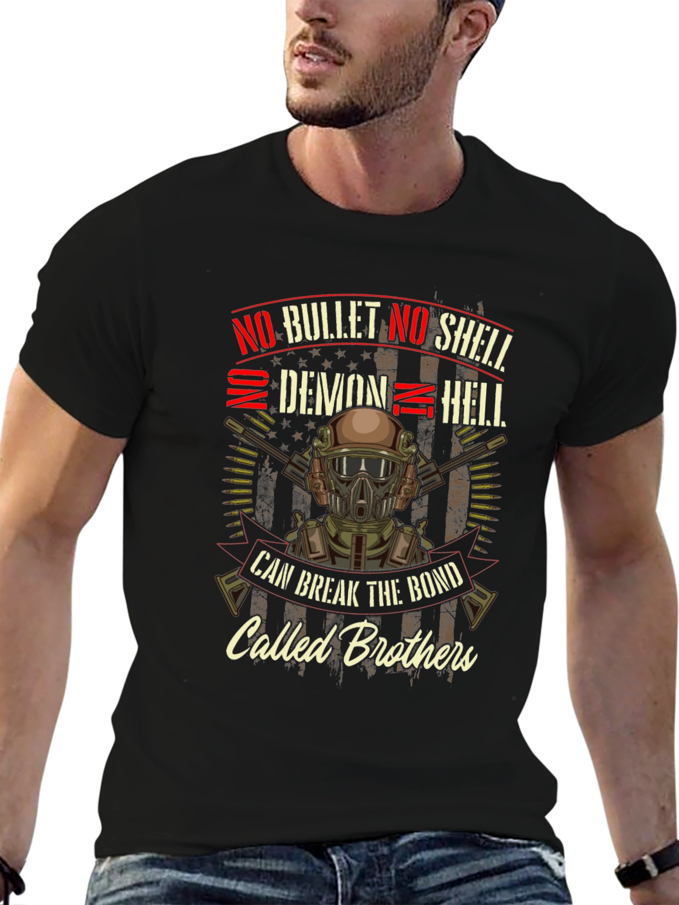 Brotherhood Bond Graphic T-Shirt