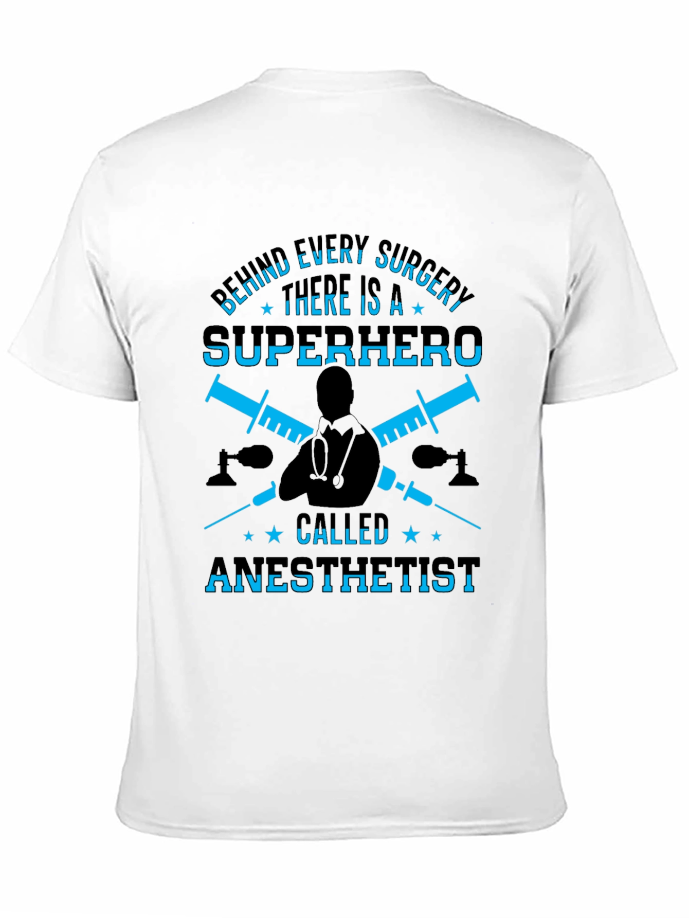 Anesthetist Superhero T-Shirt - Medical Hero Tee