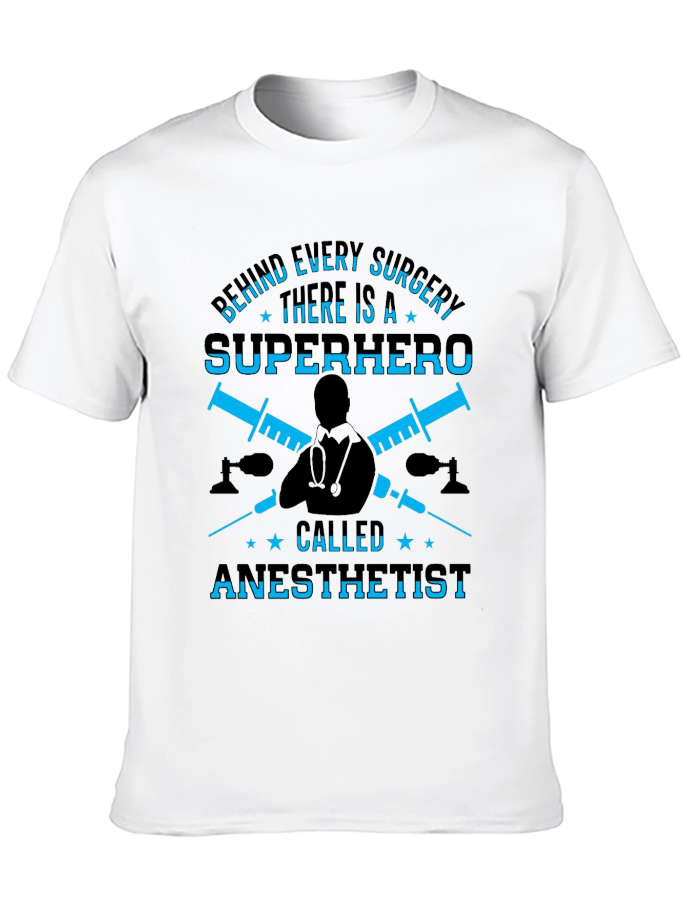 Anesthetist Superhero T-Shirt - Medical Hero Tee