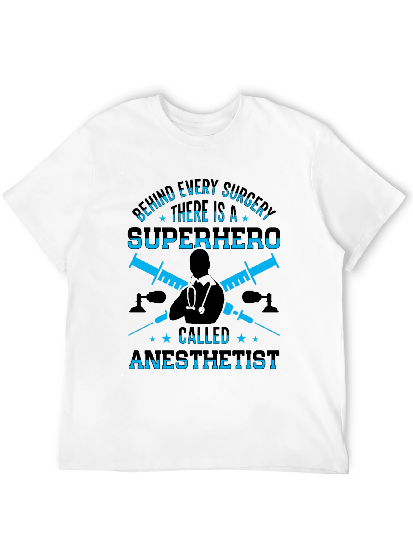Anesthetist Superhero T-Shirt - Medical Hero Tee