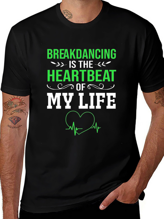 Breakdancing Heartbeat T-Shirt