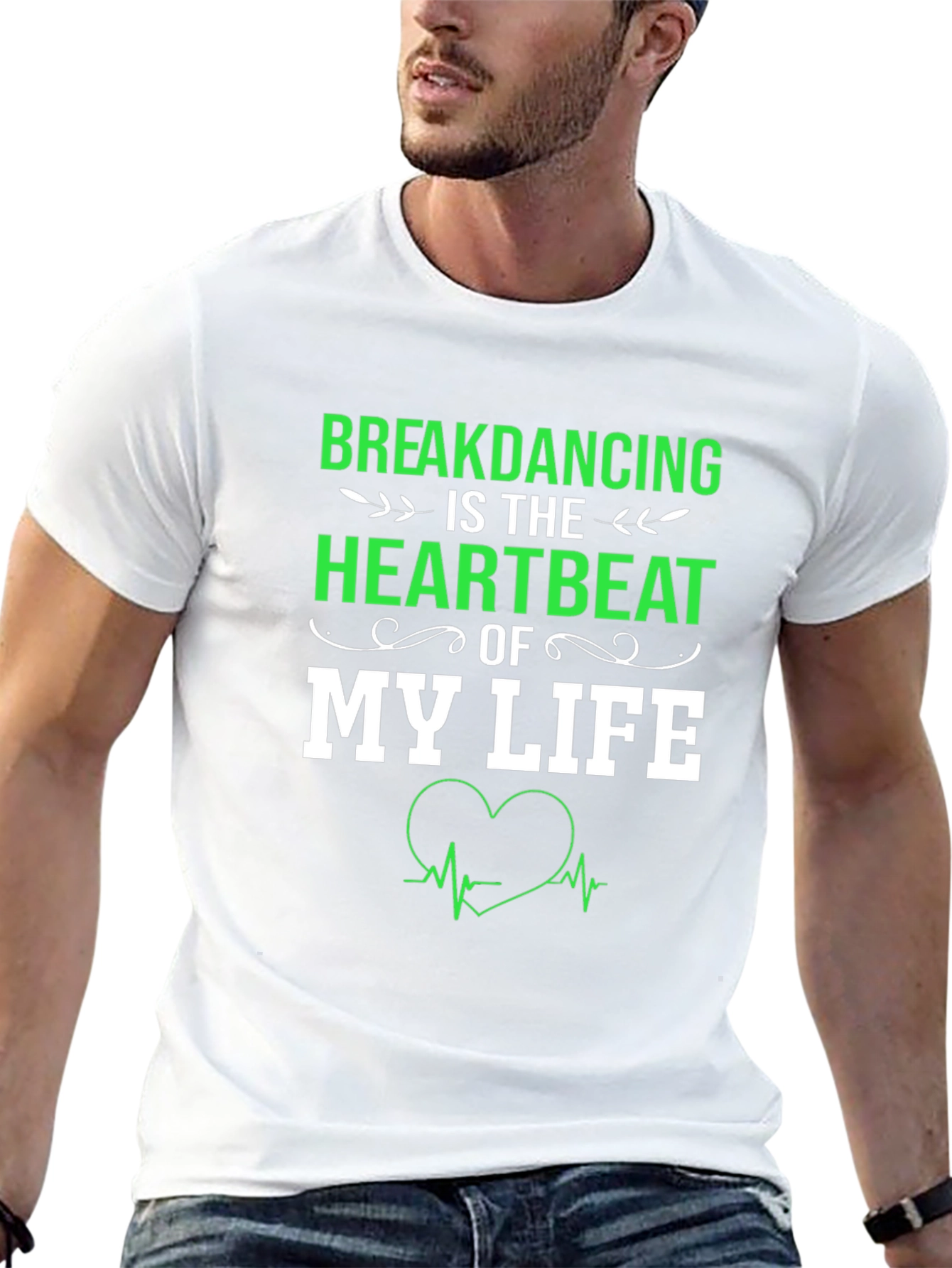 Breakdancing Heartbeat T-Shirt