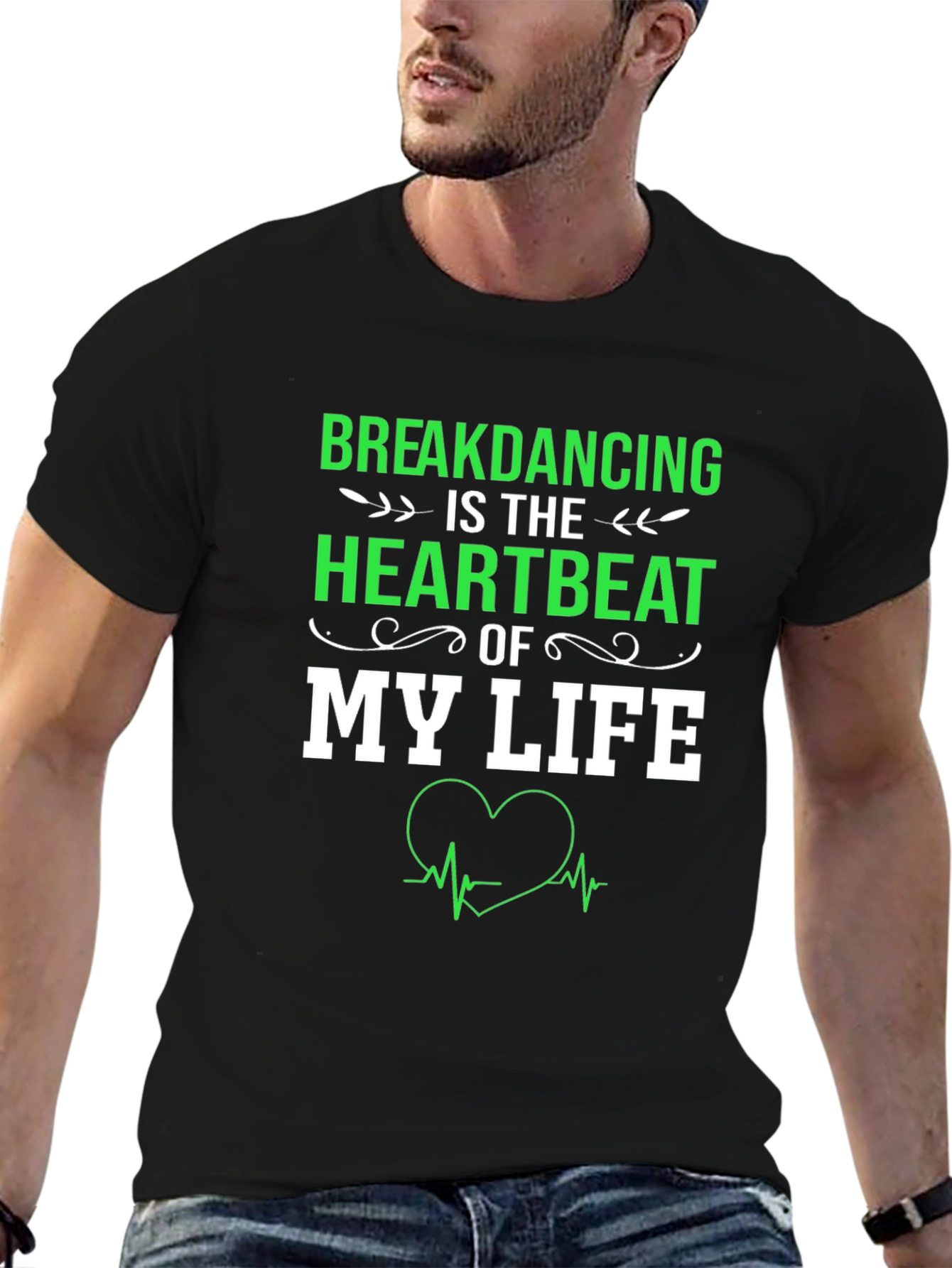 Breakdancing Heartbeat T-Shirt