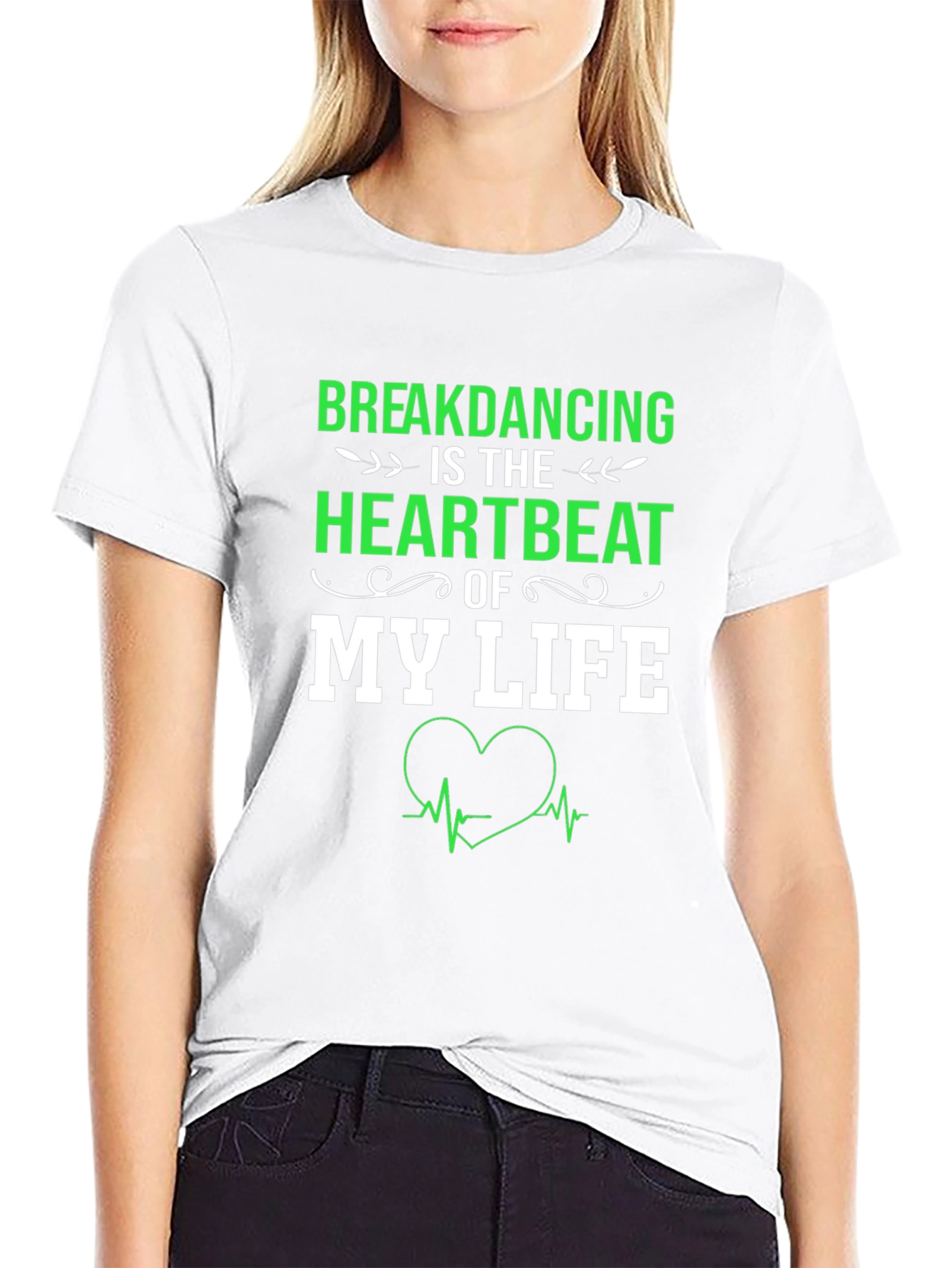Breakdancing Heartbeat T-Shirt