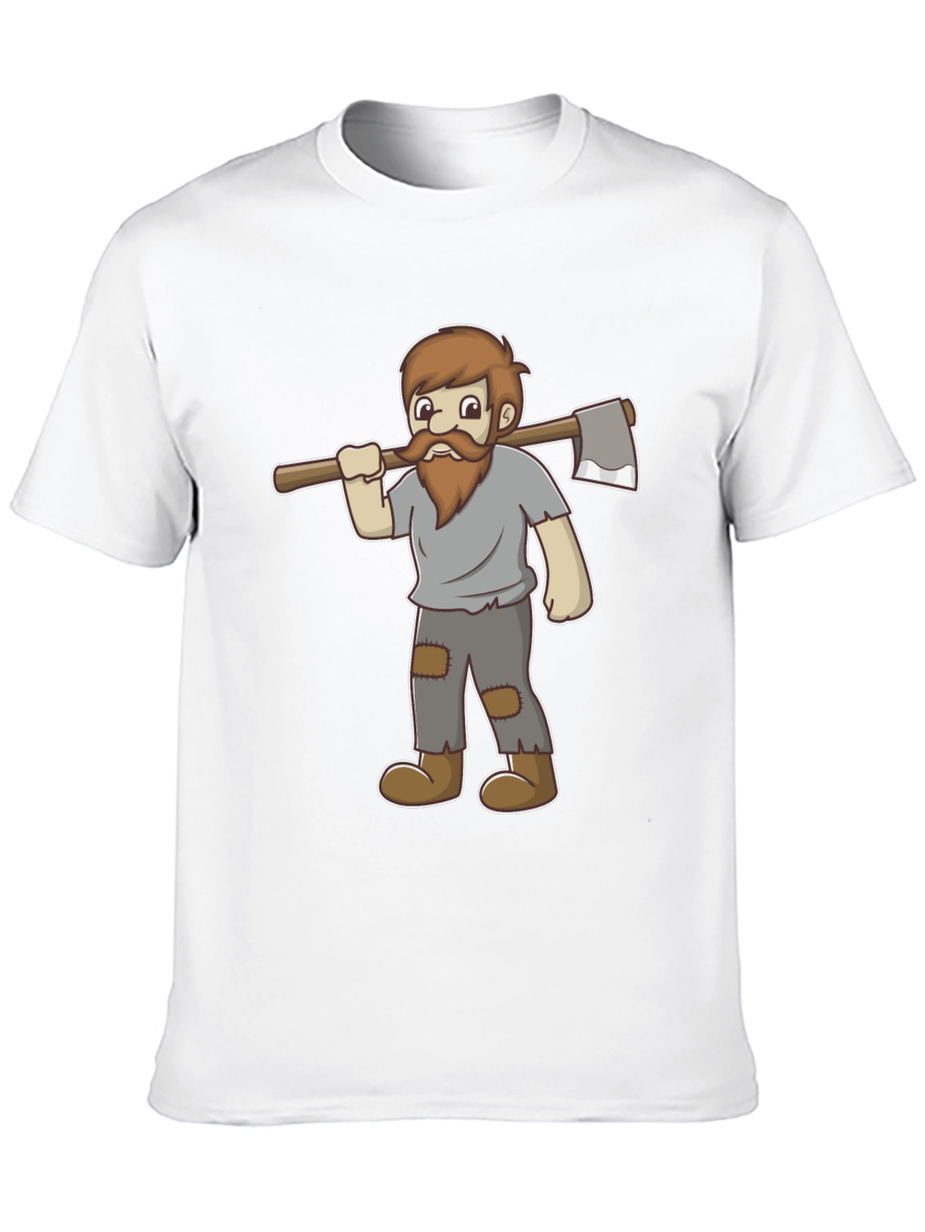 Cartoon Lumberjack Graphic Tee