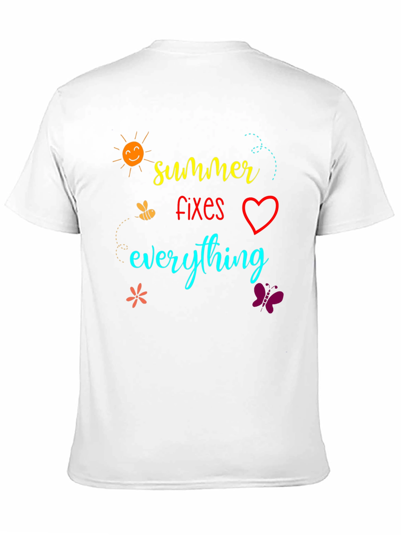 Summer Fixes Everything Graphic T-Shirt