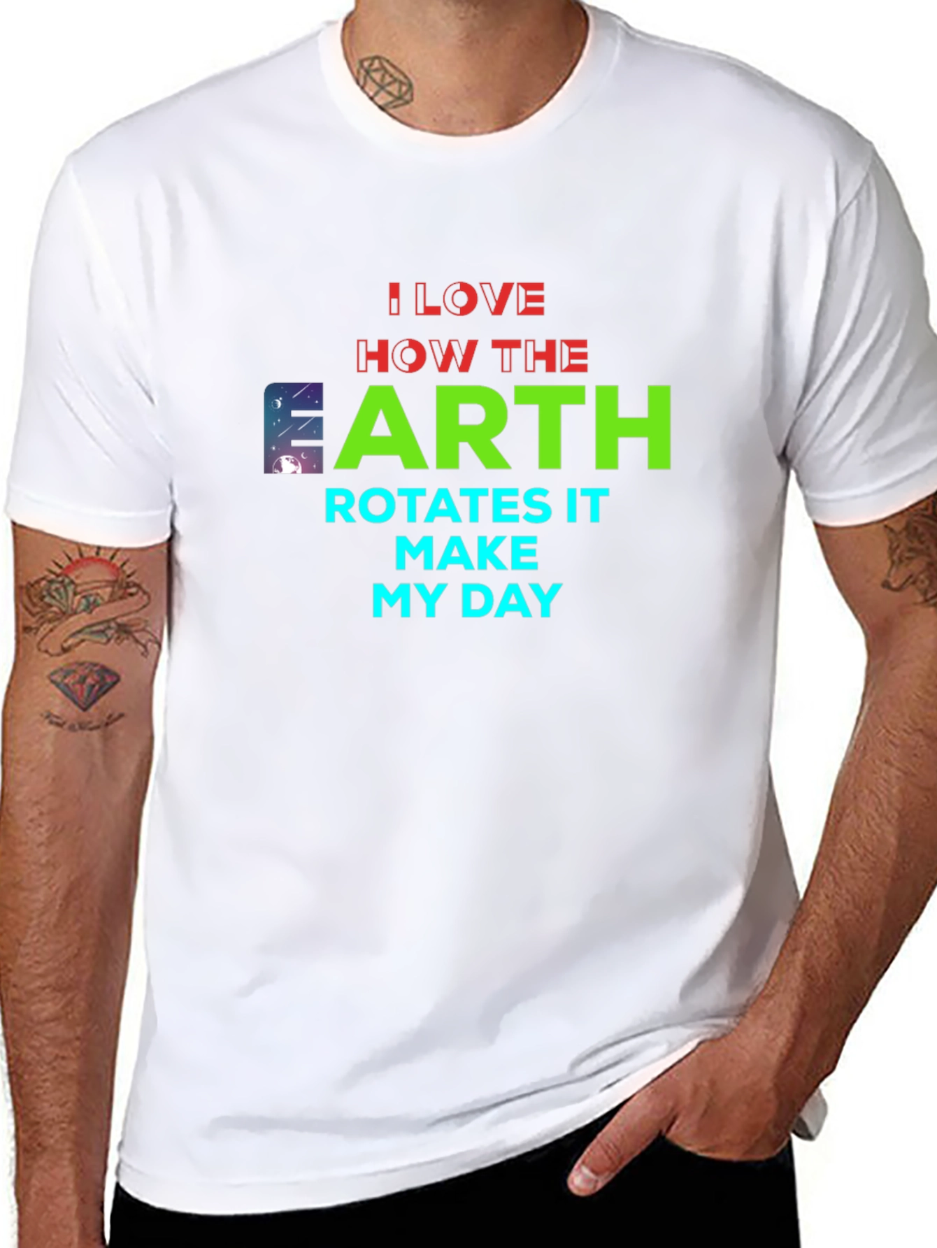 I Love How the Earth Rotates T-Shirt