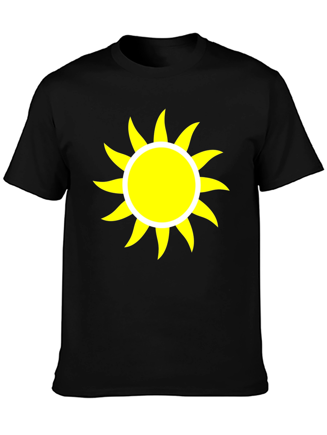 Sunshine Graphic Black Tee