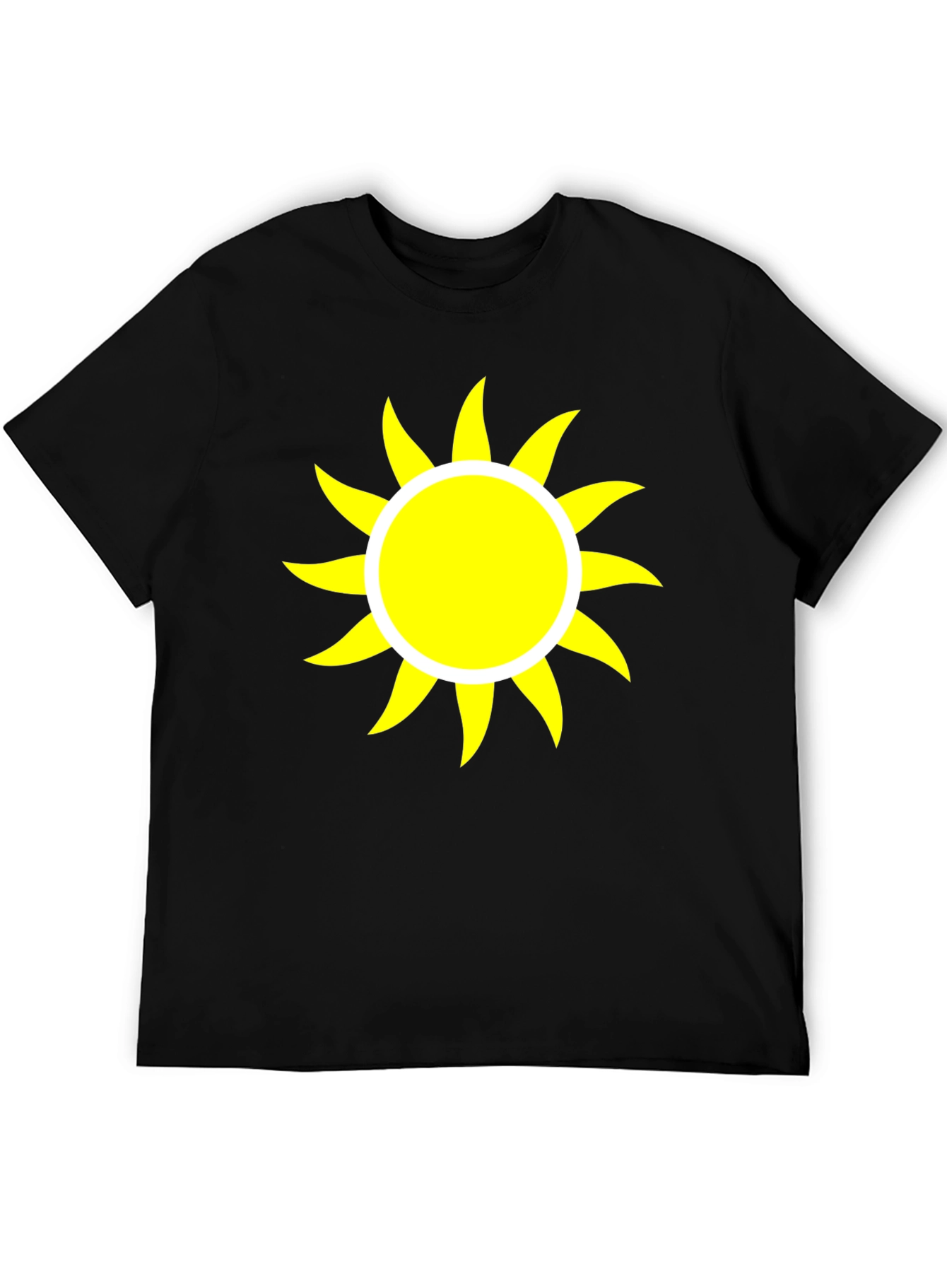 Sunshine Graphic Black Tee