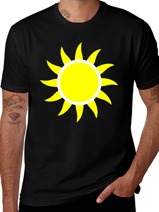 Sunshine Graphic Black Tee