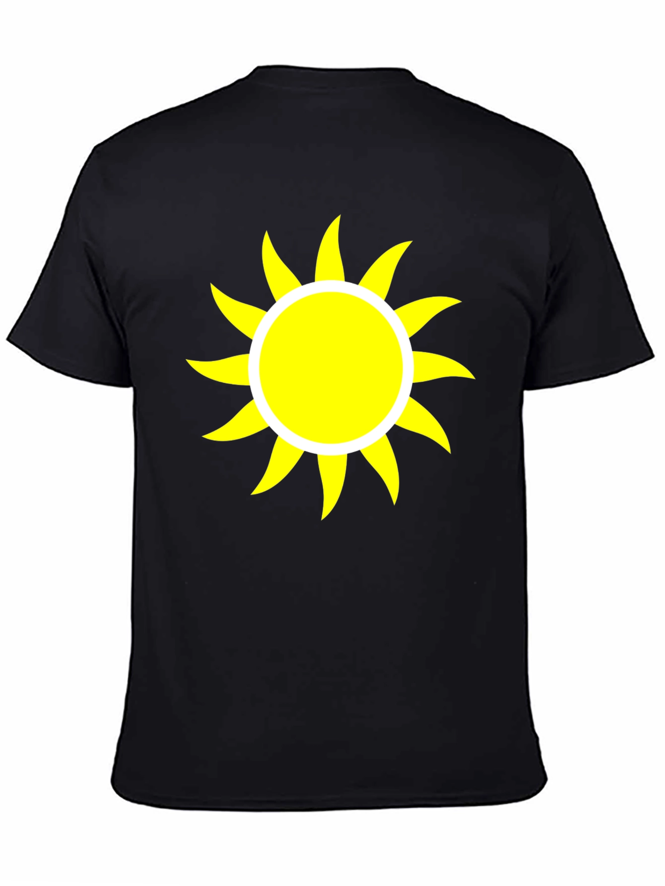 Sunshine Graphic Black Tee