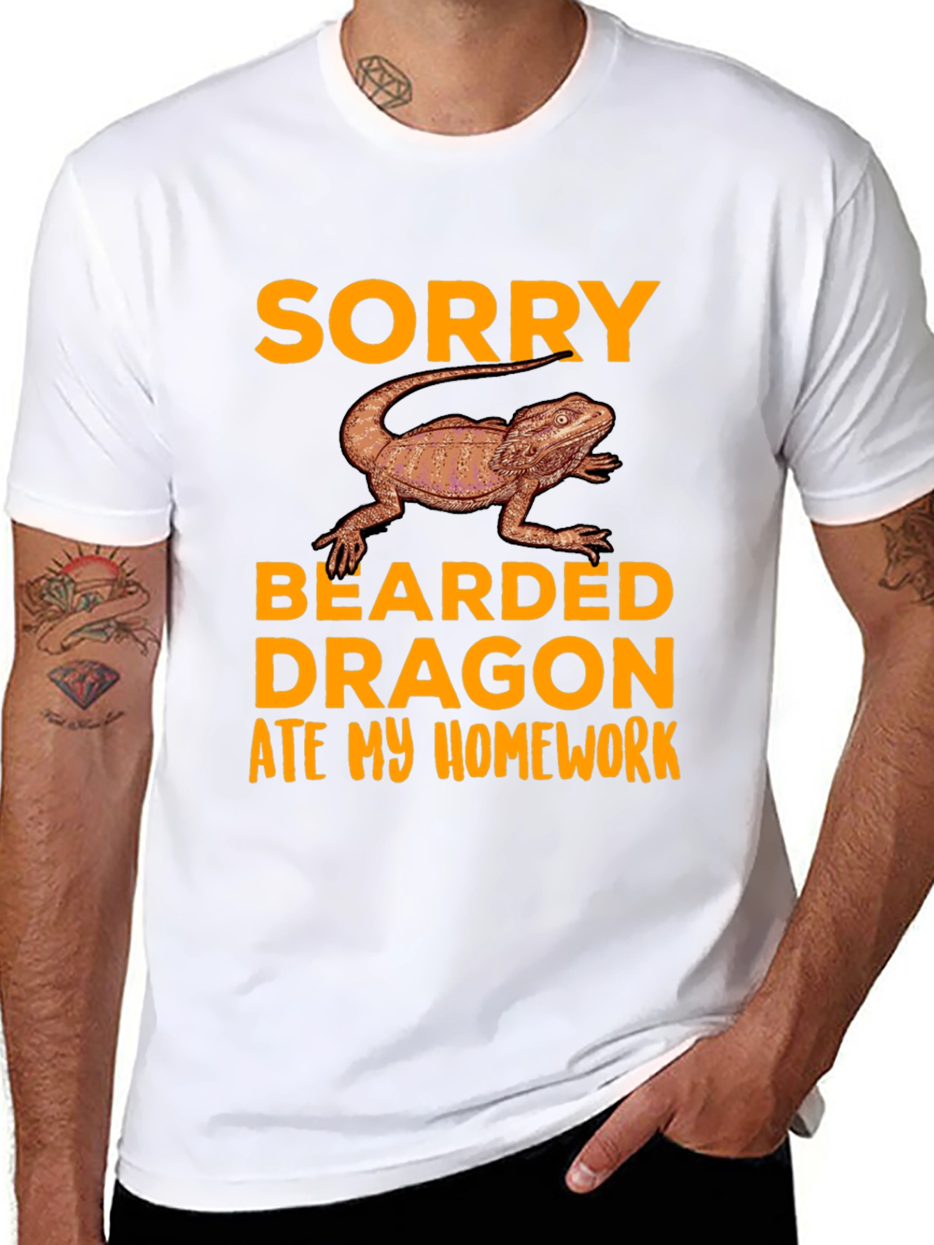 Bearded Dragon Homework T-Shirt