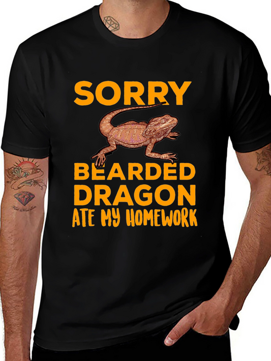Bearded Dragon Homework T-Shirt