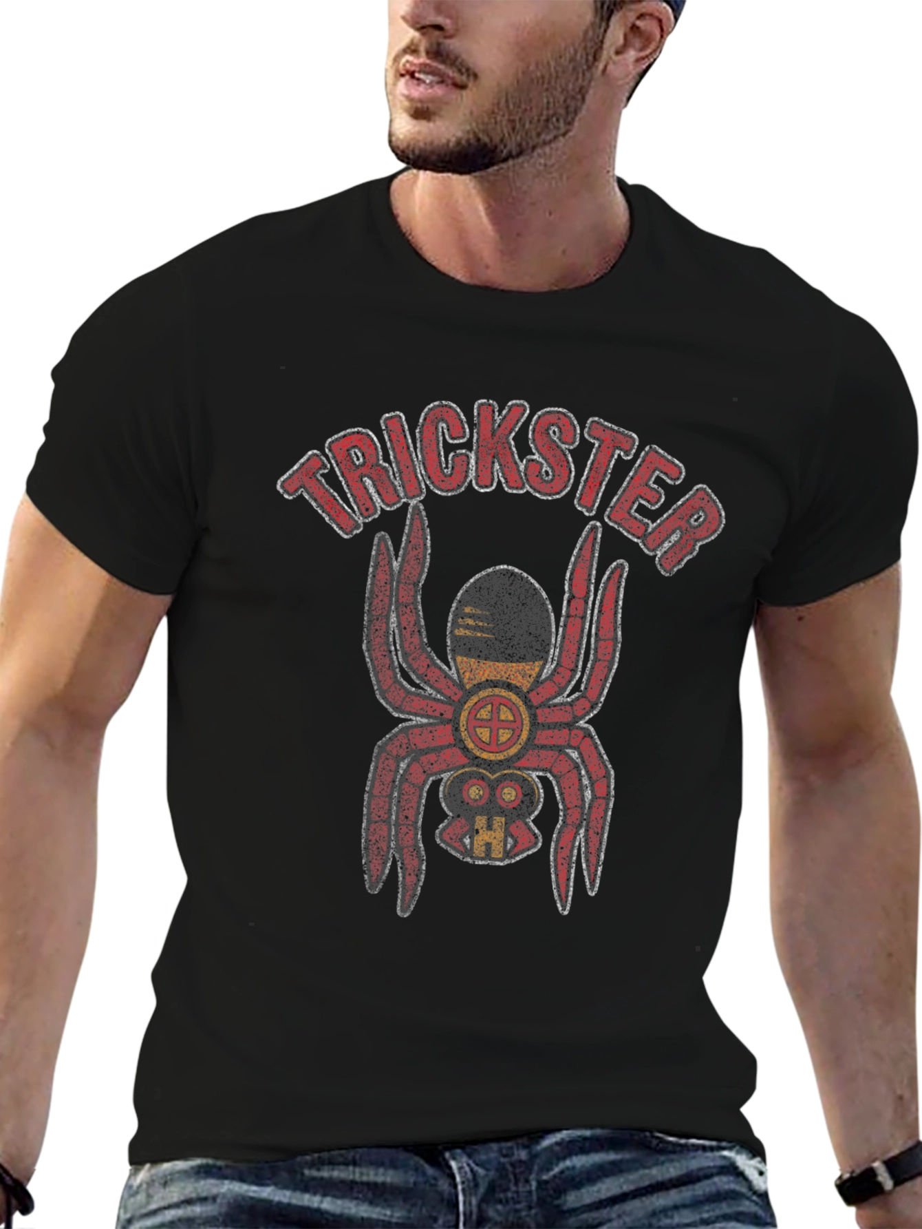 Trickster Spider Graphic T-Shirt