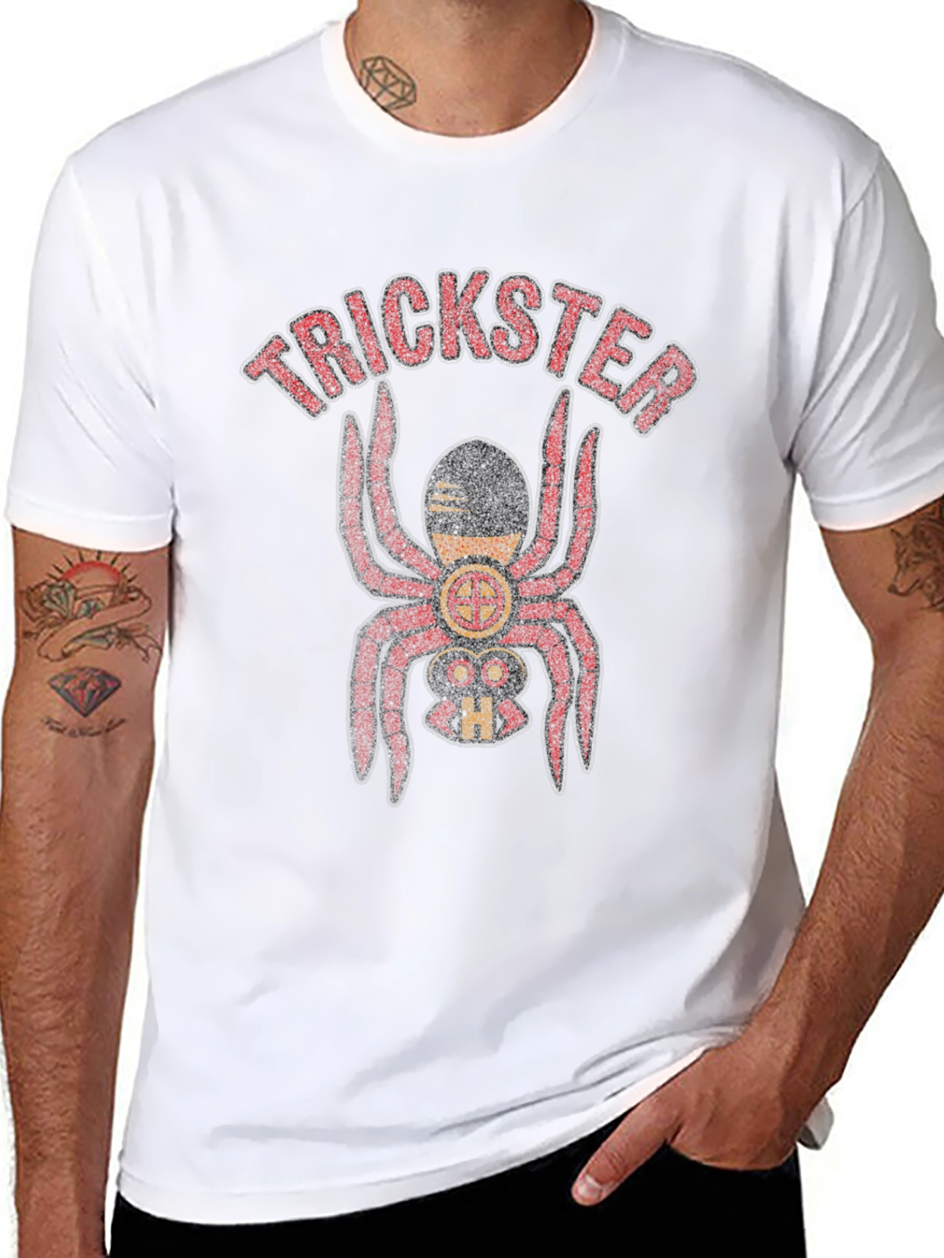 Trickster Spider Graphic T-Shirt