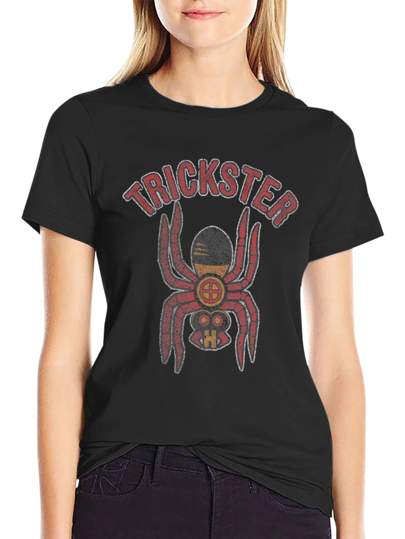 Trickster Spider Graphic T-Shirt