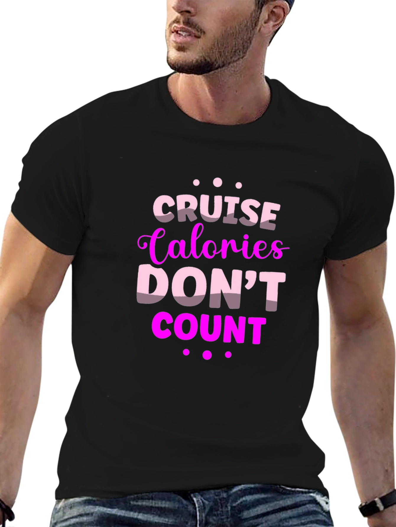Cruise Calories Dont Count Graphic Tee