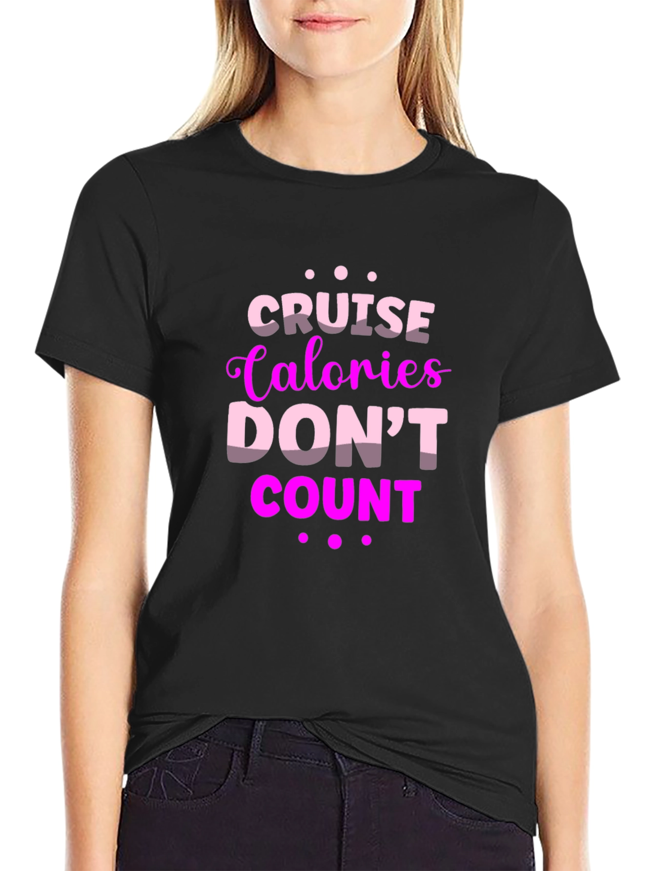 Cruise Calories Dont Count Graphic Tee