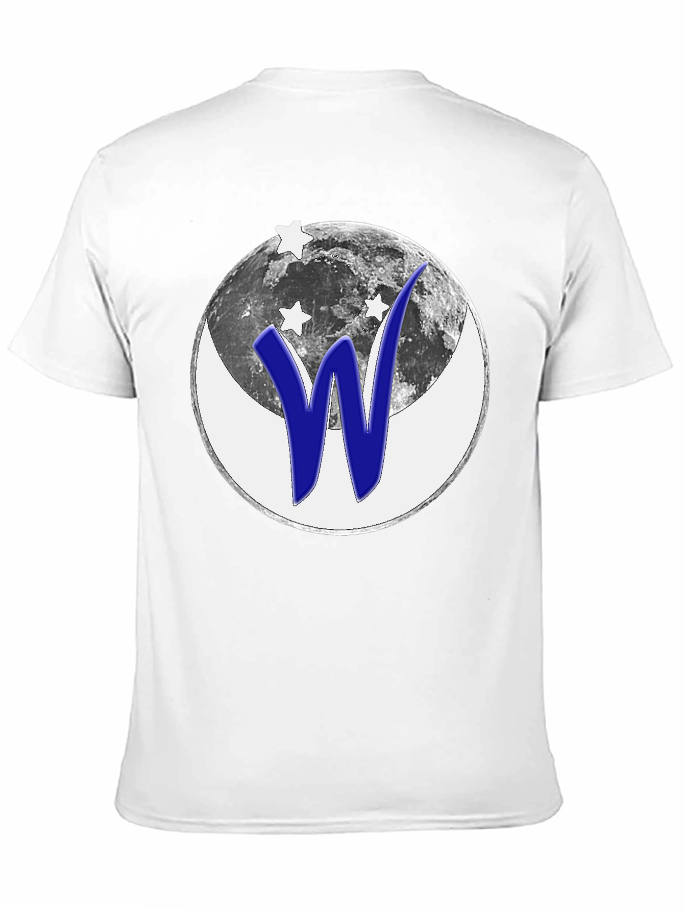 Cosmic W Graphic T-Shirt - Black Cotton Tee
