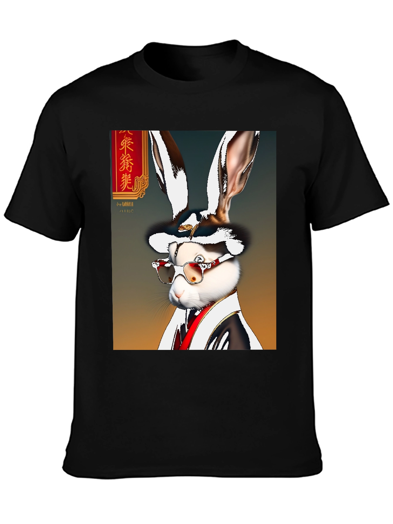 Rabbit Art Graphic T-Shirt
