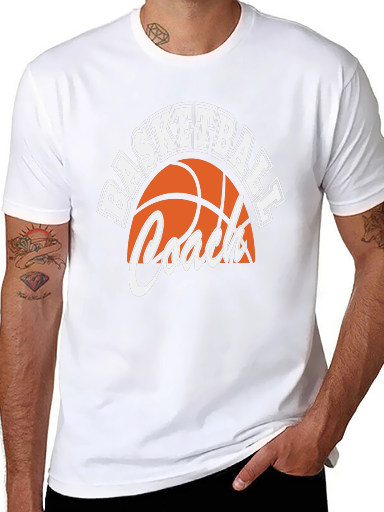 Basketball Coach T-Shirt - Sporty Graphic Tee