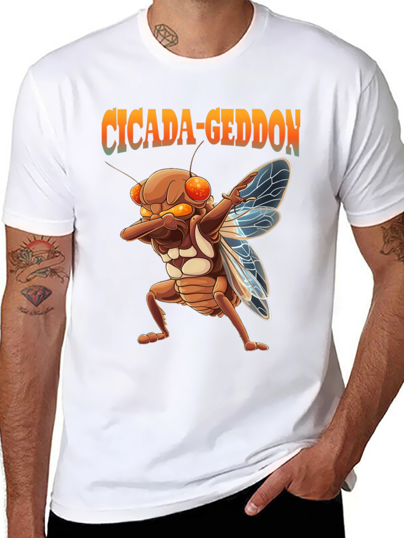 Cicada-geddon Funny Insect T-Shirt
