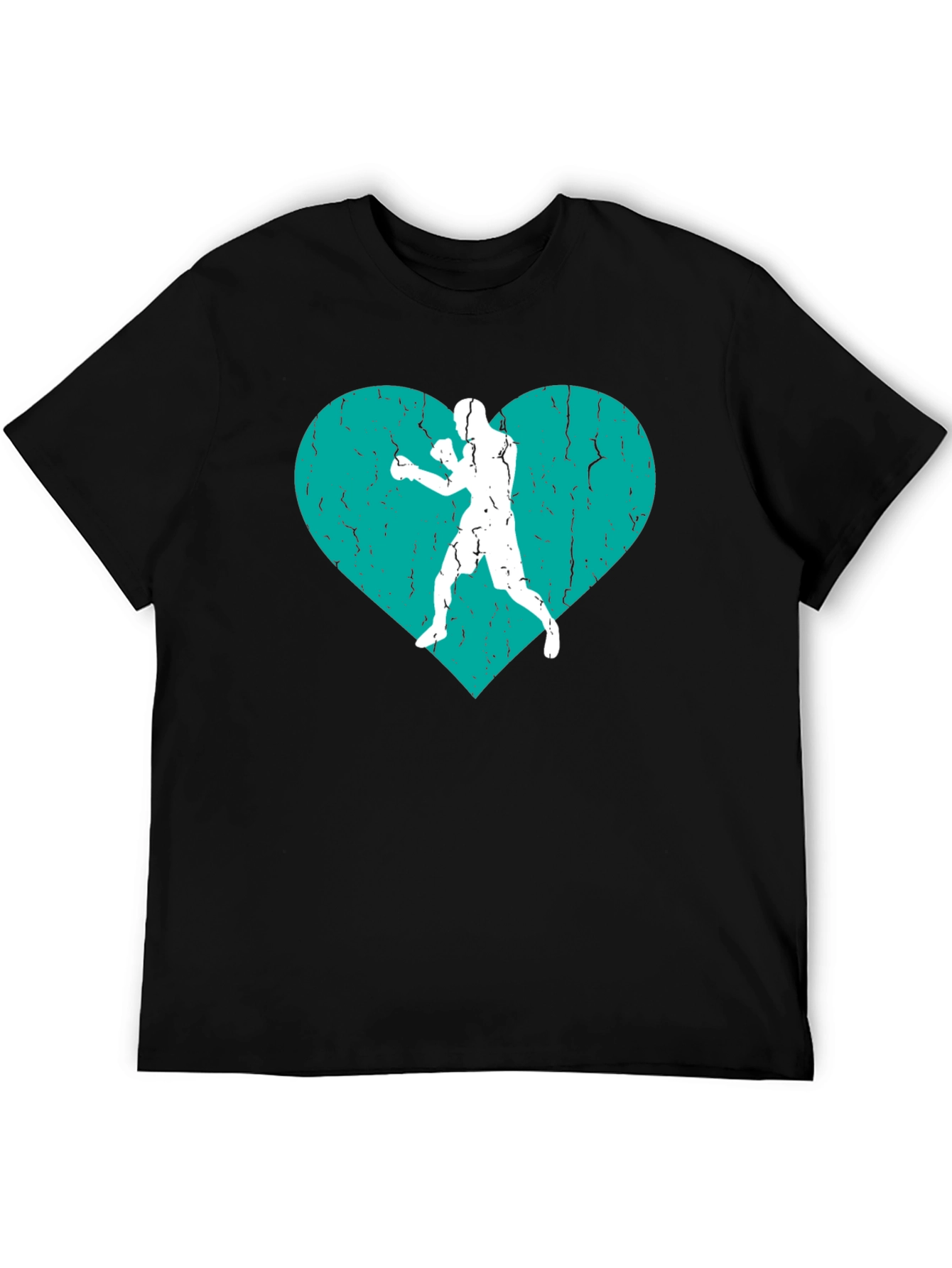 Heart Boxer Graphic Tee - Stylish Boxing Fan T-Shirt