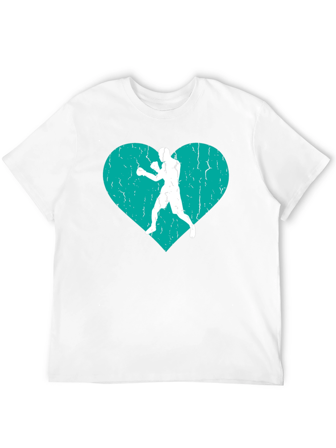 Heart Boxer Graphic Tee - Stylish Boxing Fan T-Shirt