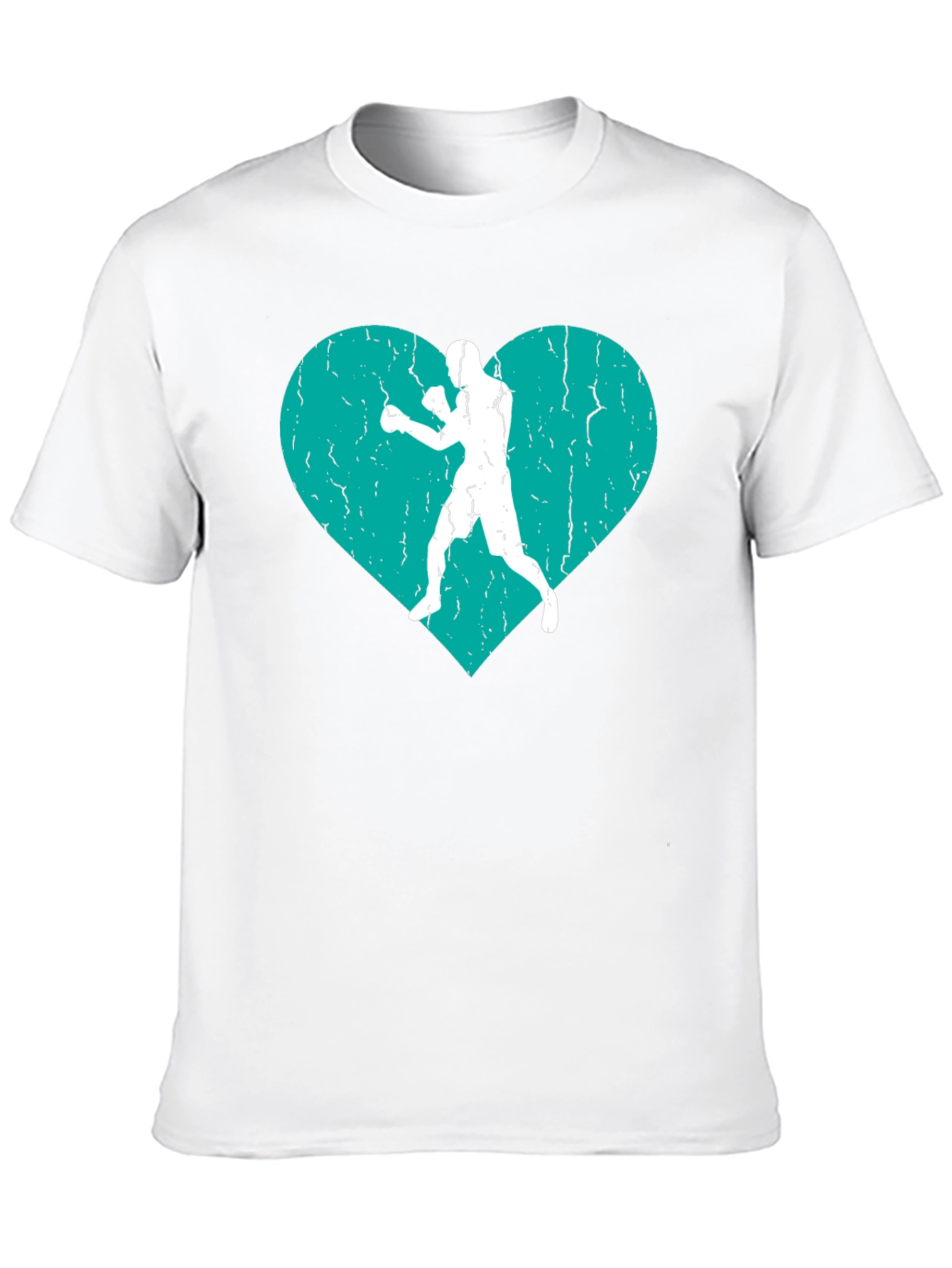 Heart Boxer Graphic Tee - Stylish Boxing Fan T-Shirt