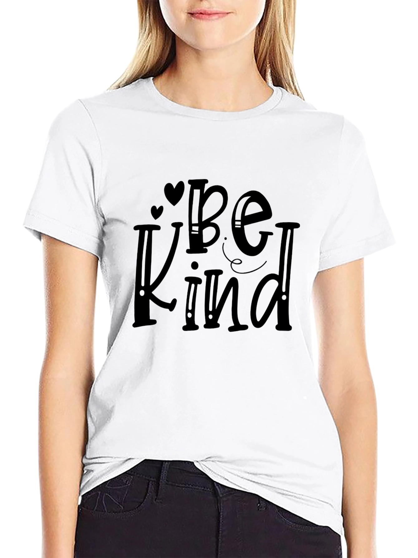 Be Kind Graphic Print Tee - Stylish Comfort