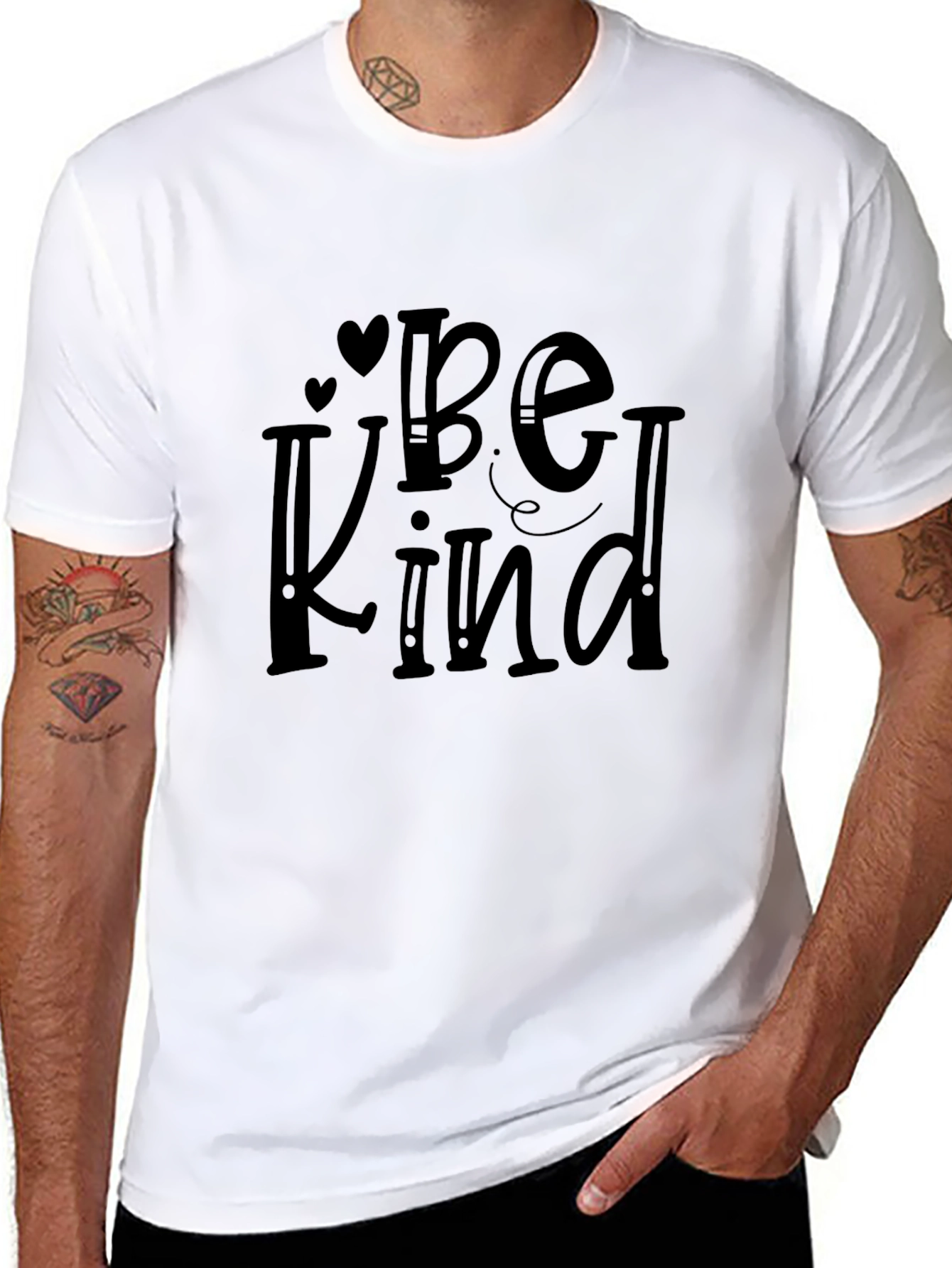 Be Kind Graphic Print Tee - Stylish Comfort