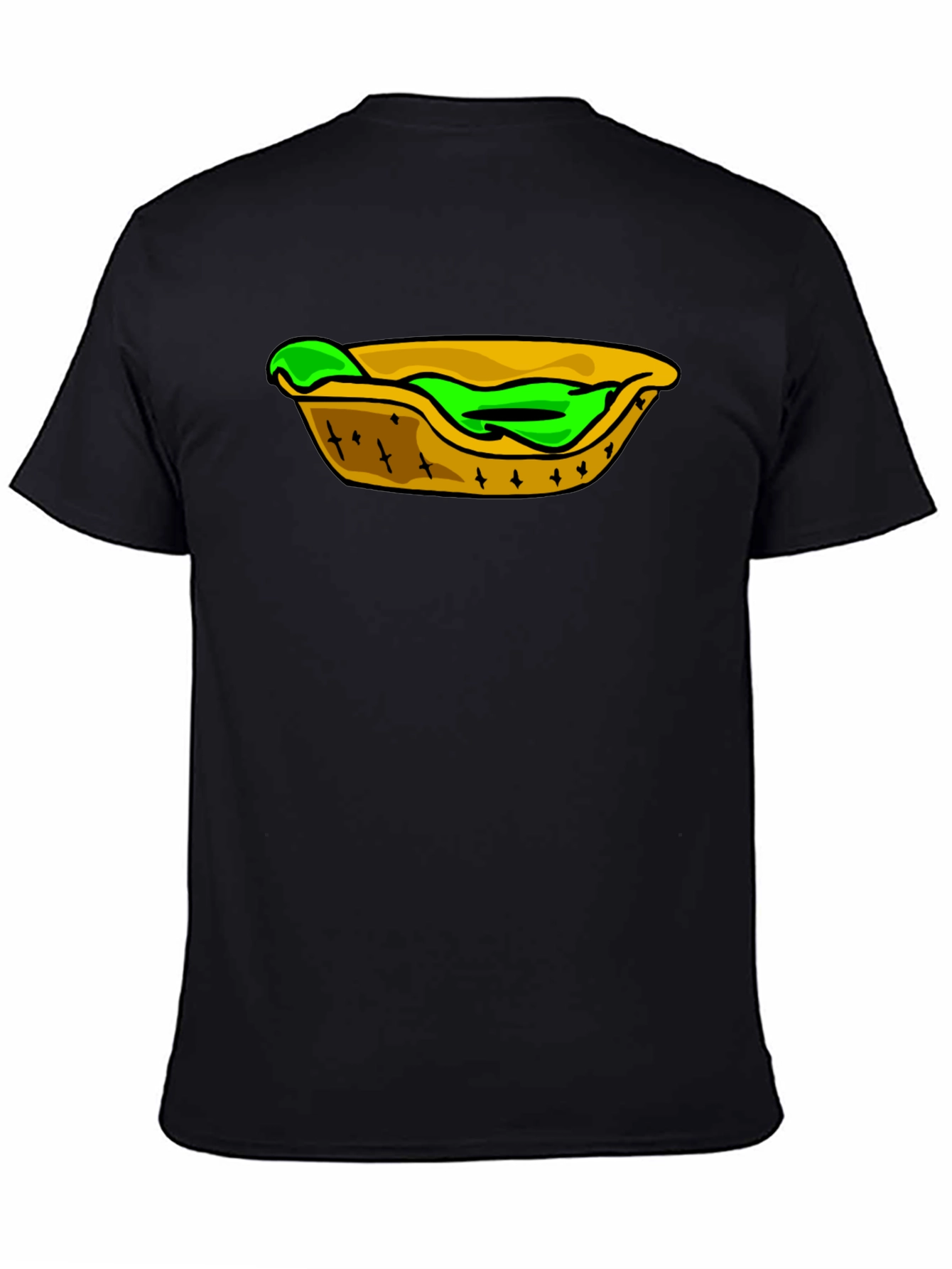 Taco T-Shirt: Unique Green Filling Design