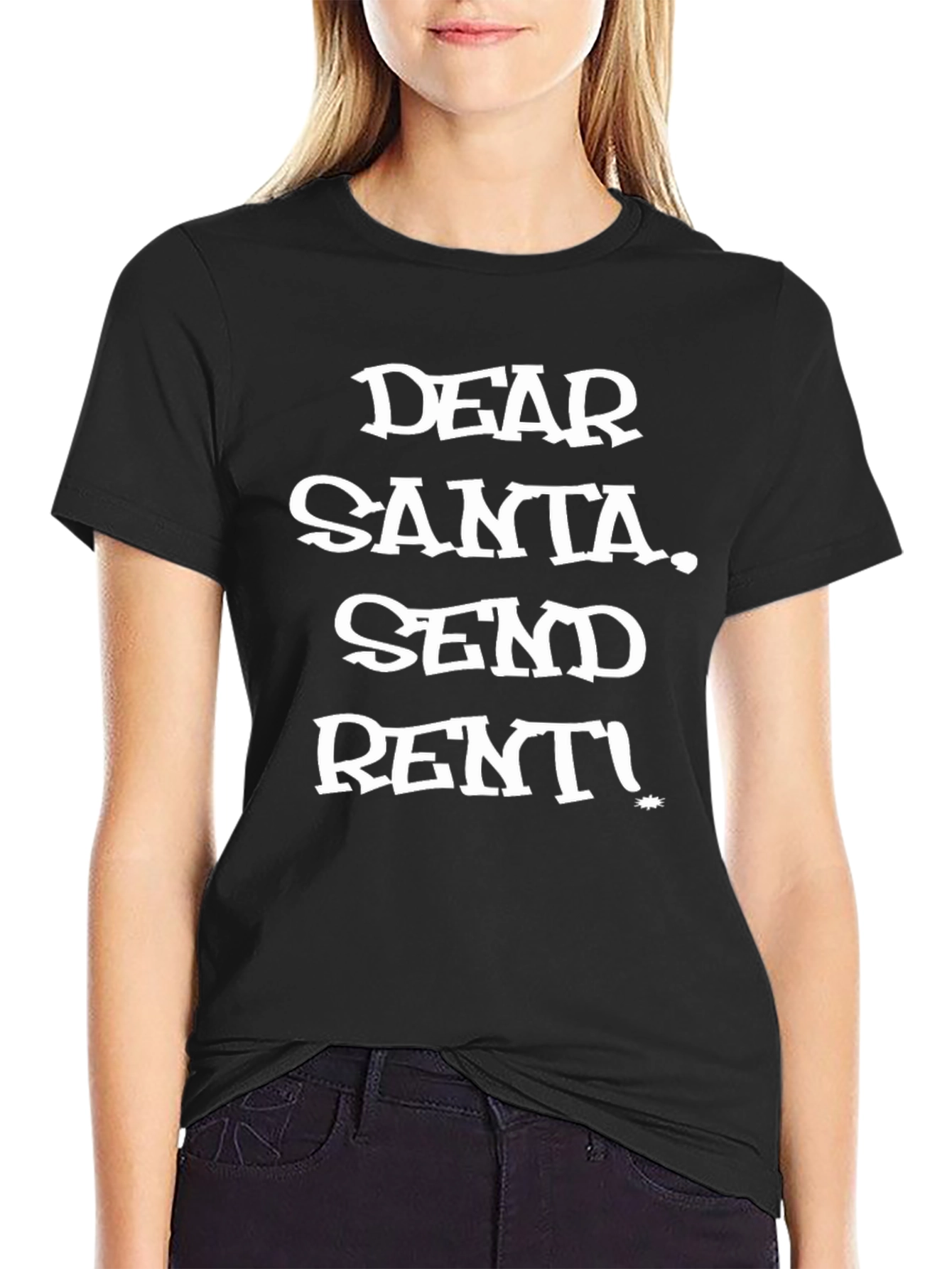 Dear Santa Send Rent! Graphic T-Shirt