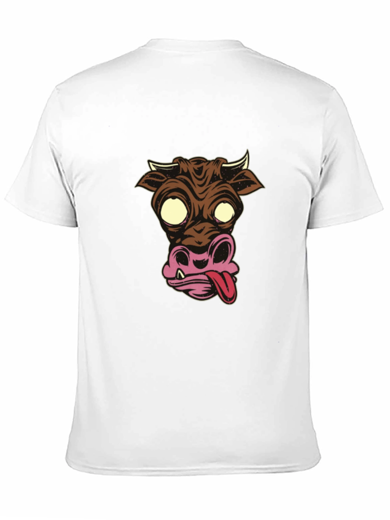Crazy Cow Graphic T-Shirt - Funky Style