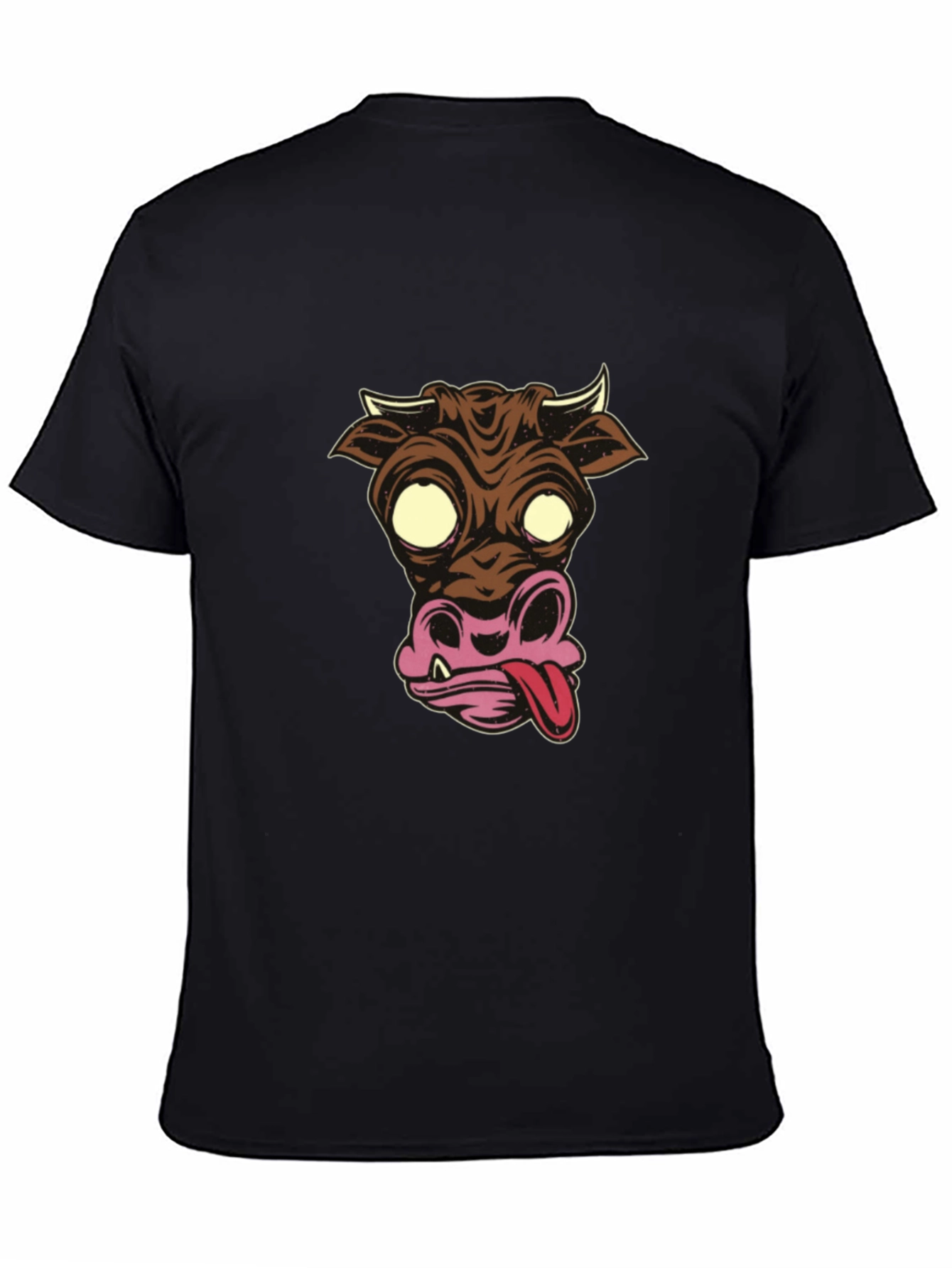 Crazy Cow Graphic T-Shirt - Funky Style