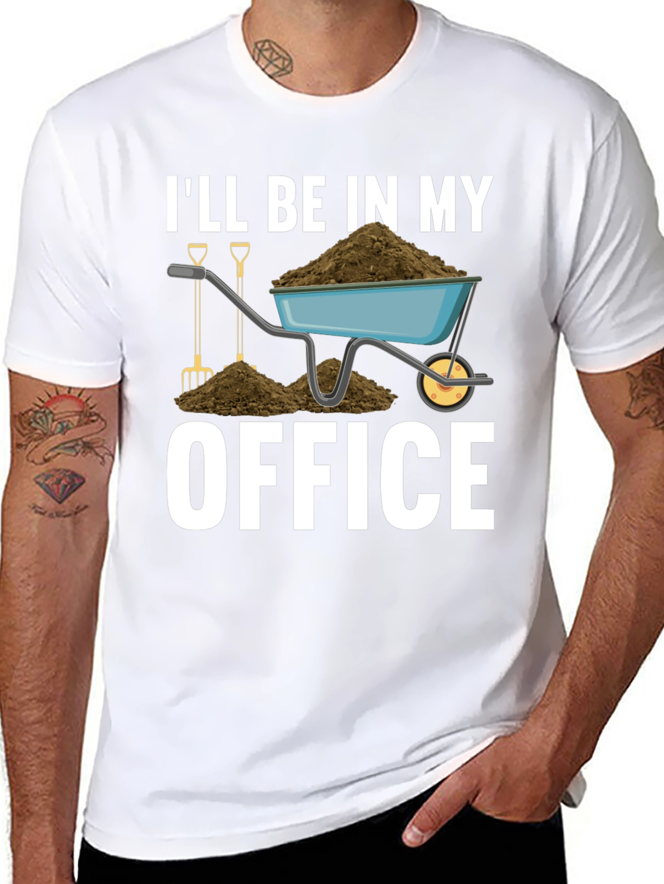 Gardening T-Shirt - Ill Be In My Office