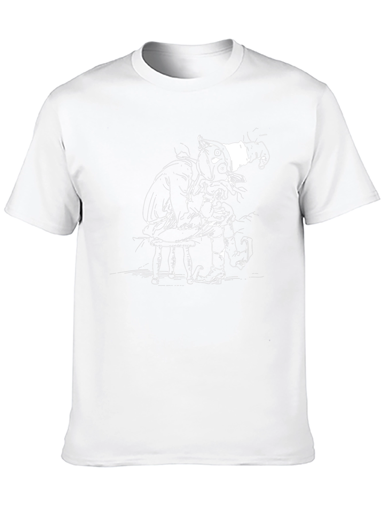 Unique Graphic Tee - Quirky Character Print