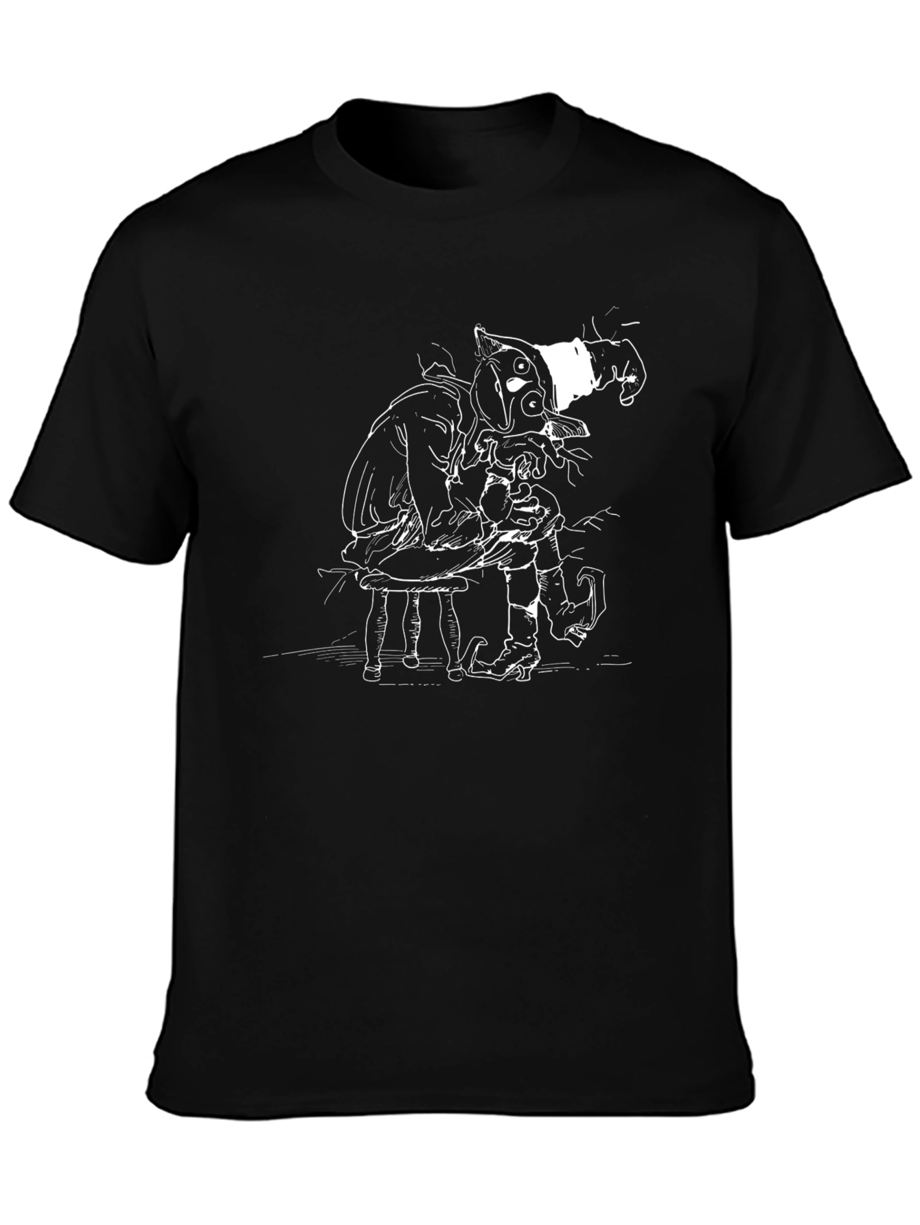 Unique Graphic Tee - Quirky Character Print