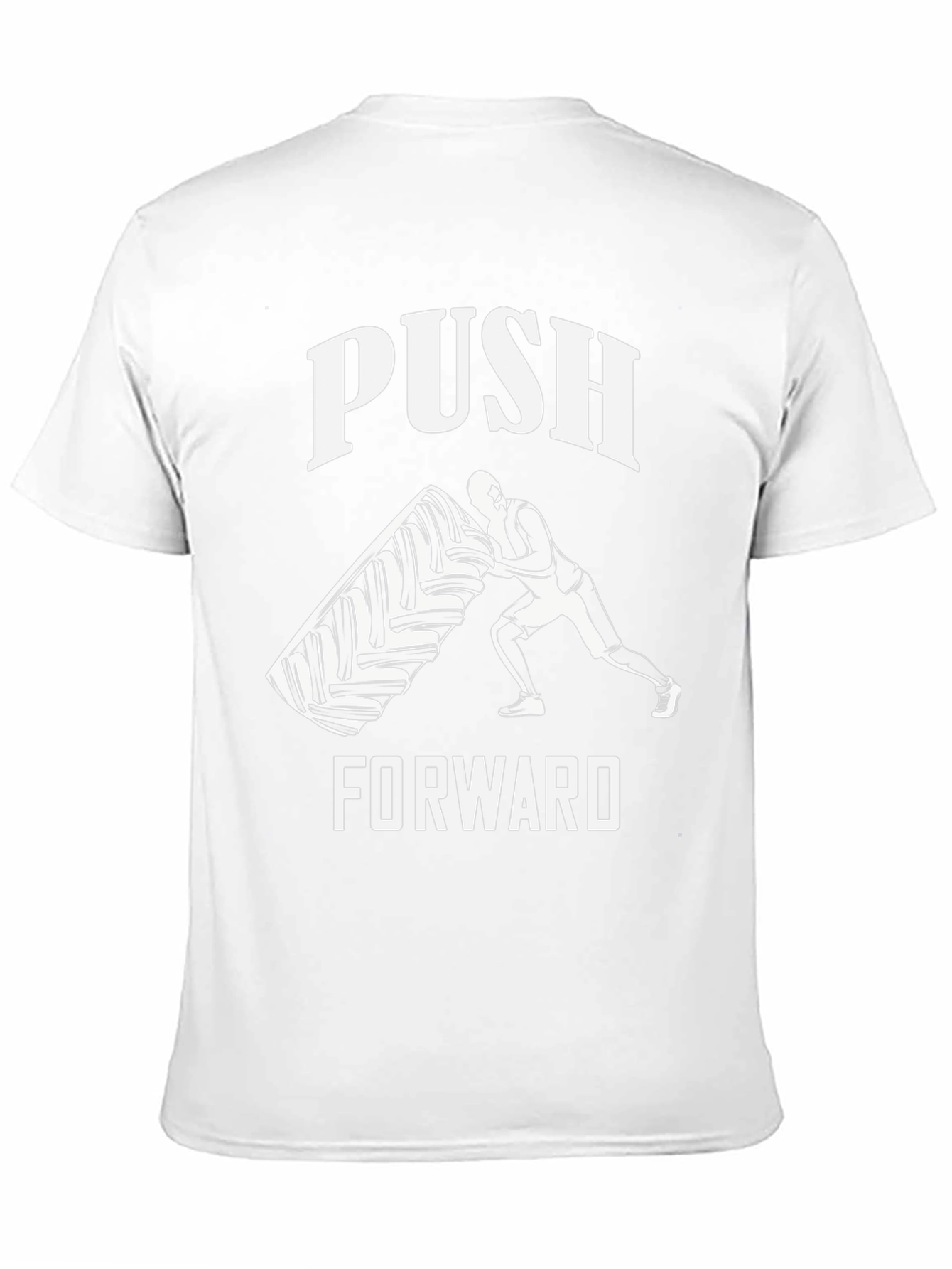 Push Forward Graphic Tee - Black