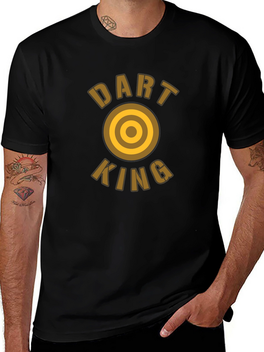 Dart King Black T-Shirt - Target Graphic Tee